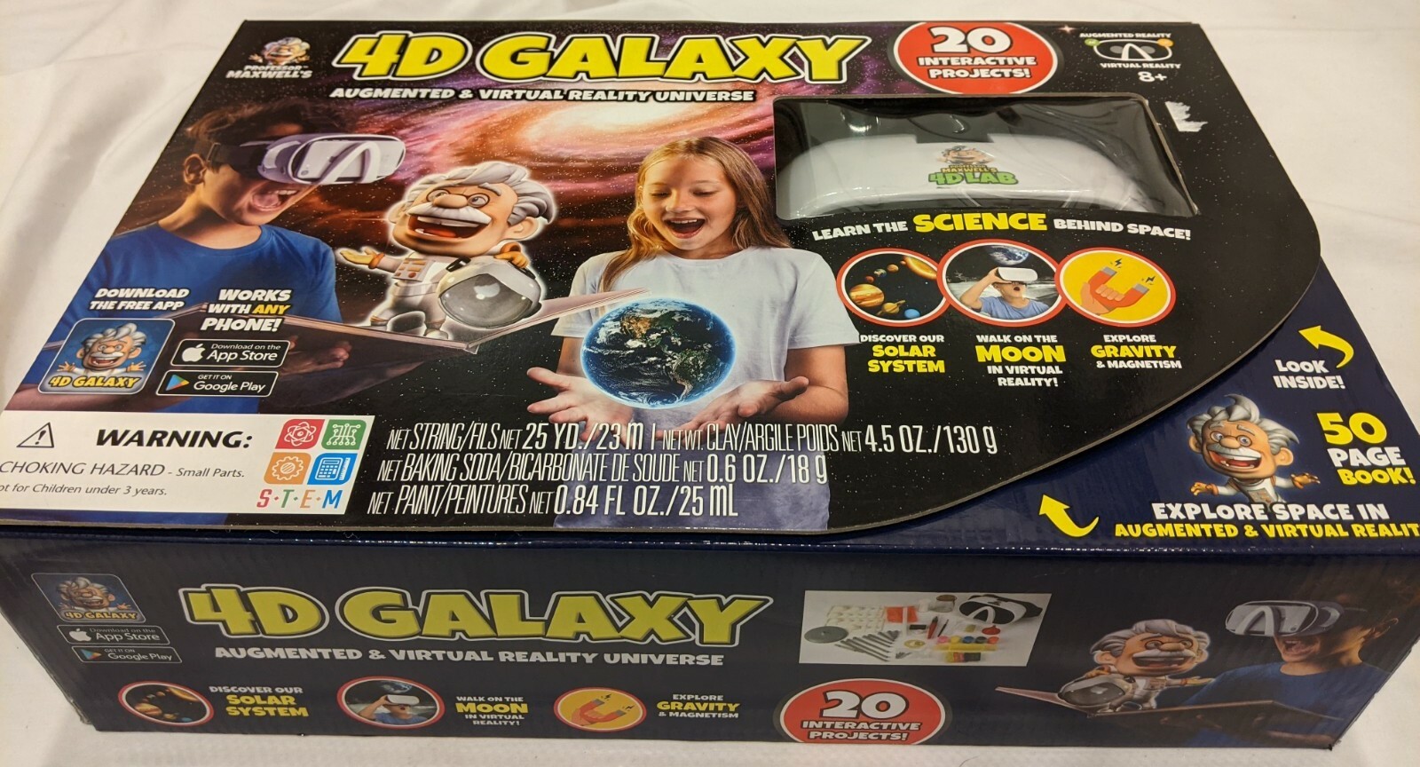 Brand new – SpiceBox Professor Maxwell’s 4D Galaxy – Ages 8+ | 1 player
