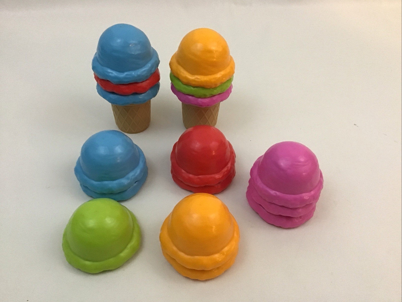Lakeshore Counting Cones Colors Counting Pretend Food Replacement pcs Heavy LotG