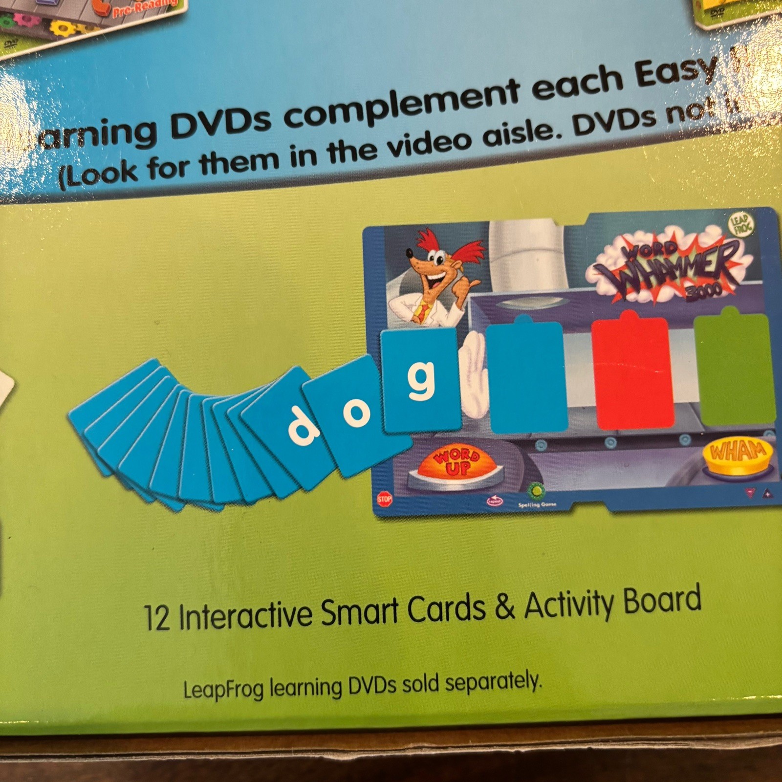Leap Frog Easy Reader Phonics Kit #2 4 Books, 12 Smart Cards +More NEW, SEALED