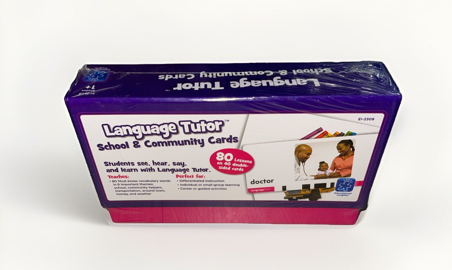 Language Tutor School & Community Cards Educational Insights – BRAND NEW