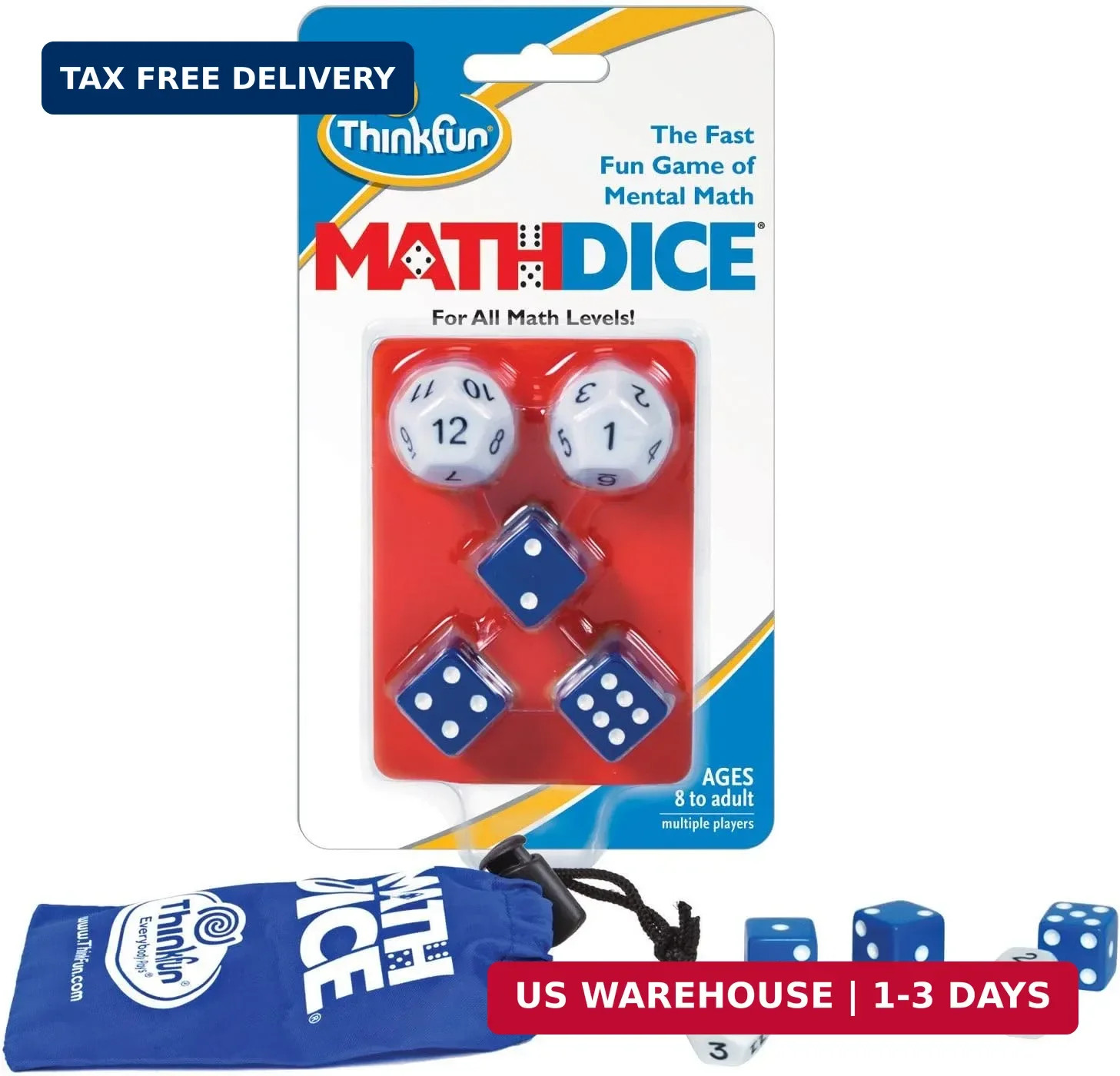 ThinkFun Math Dice