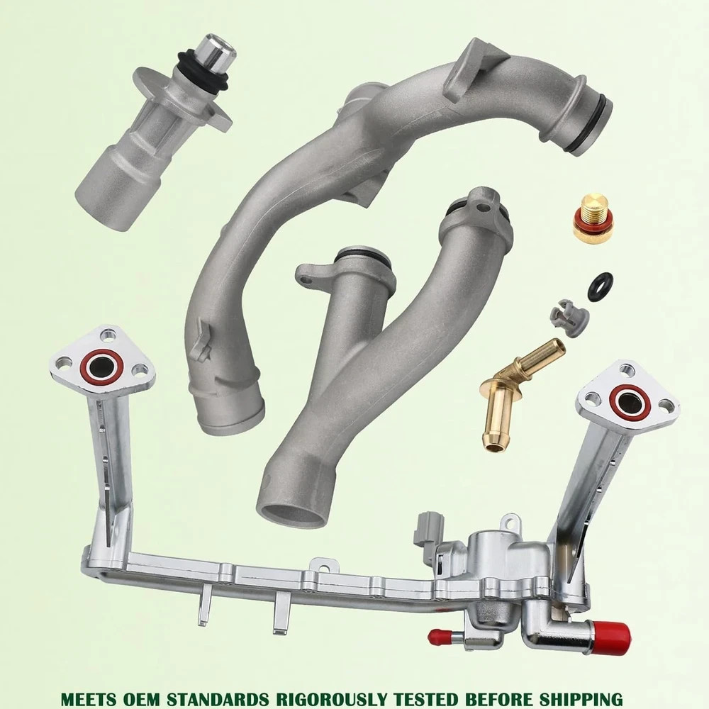 Upgraded Metal Coolant Water Pipe System Kit Compatible with Land Rover Range