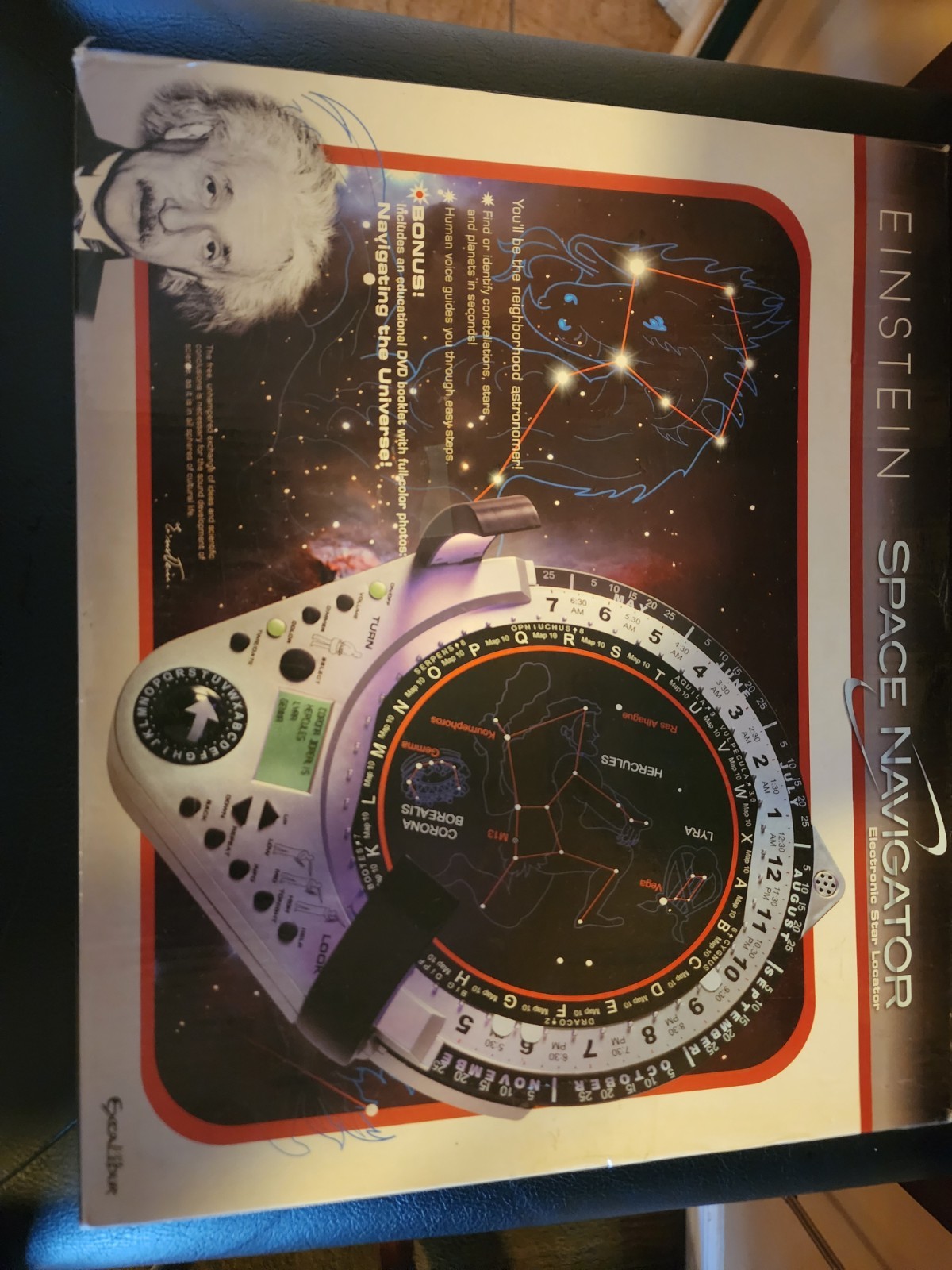 Einstein Space Navigator- Includes Einstein’s Guide to the Sky