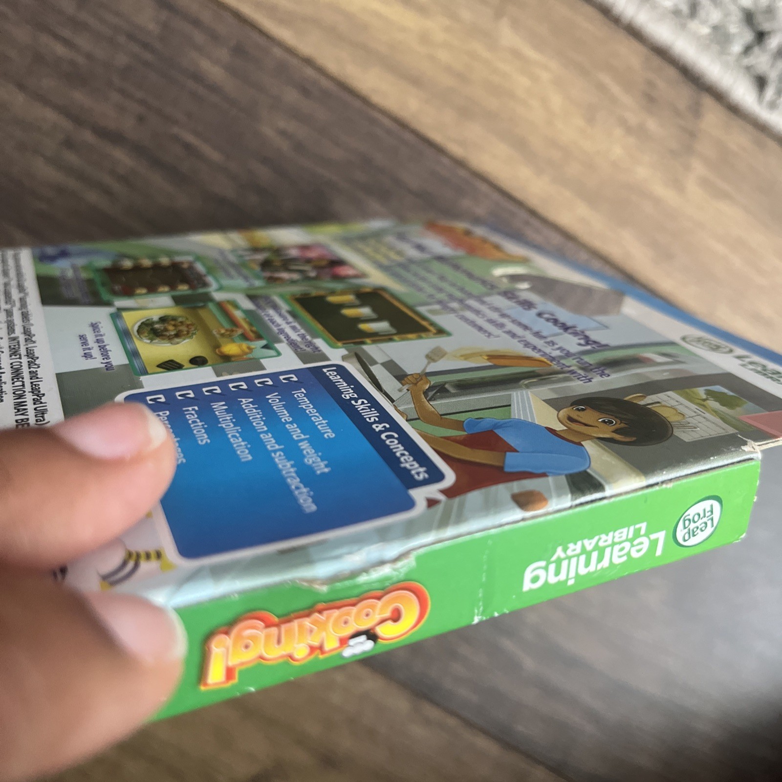 LeapFrog Explorer Cooking Recipes On The Road Game LeapPad LeapsterGS Math. Read