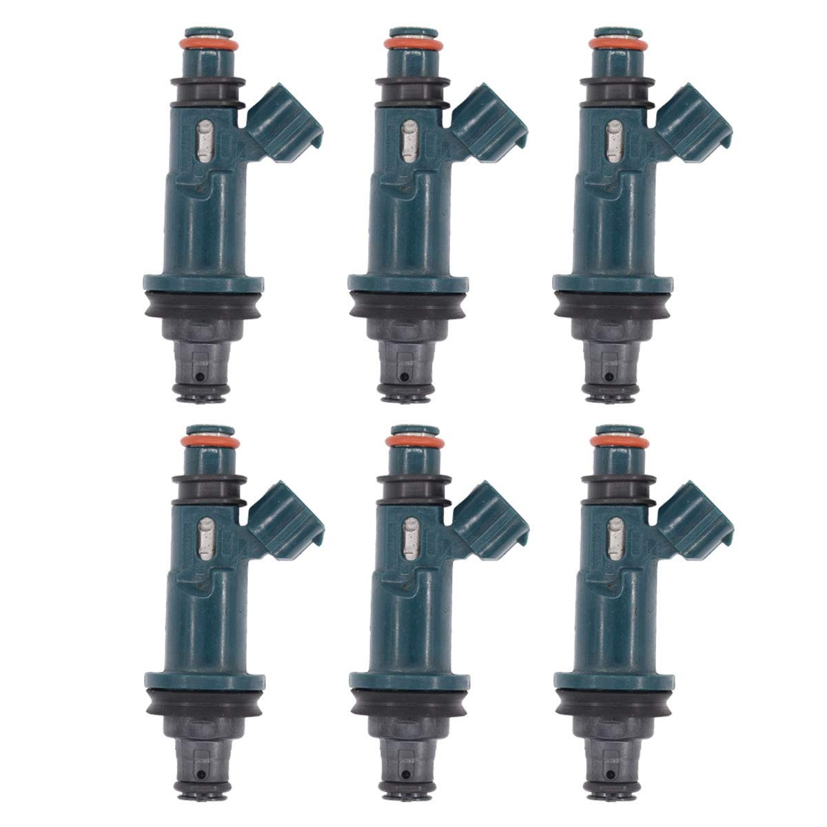 NewYall Pack of 6 Fuel Injector for Toyota 1998-2004 Avalon 1998-2001 Camry 2000