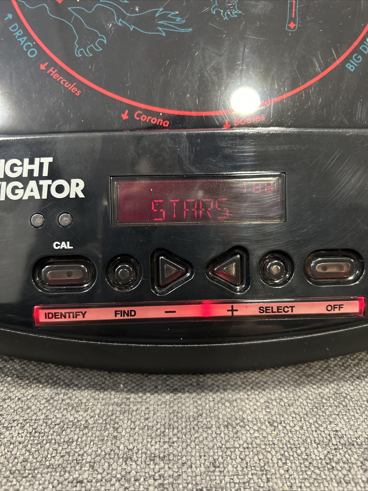 1999 Vintage Excalibur Electronic Night Navigator Model 761 Tested Stars Planets