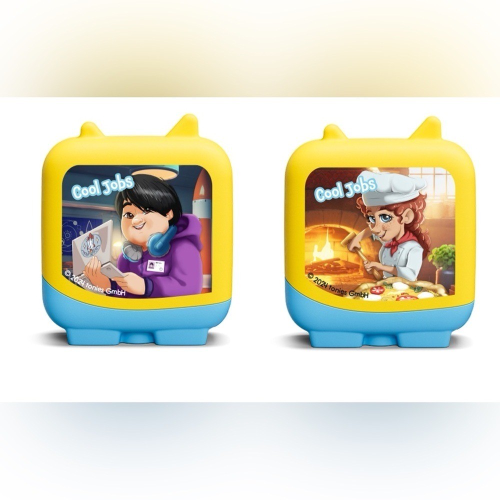 Tonies Clever Cool Jobs Audio Pack learning & discovery set contains 2 tonies