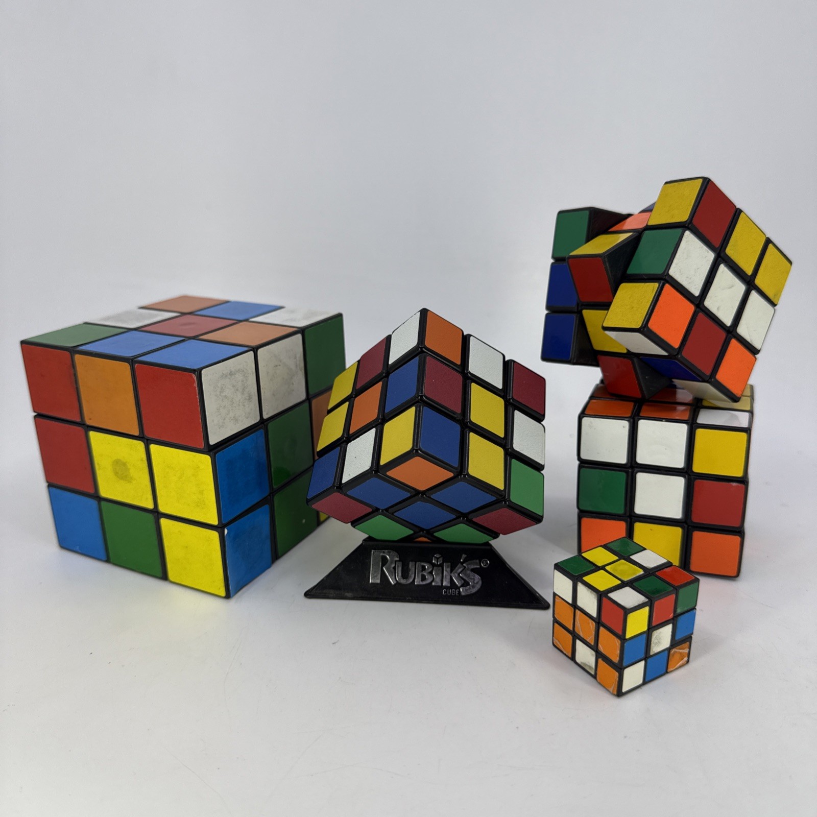5 x Used Miscellaneous Rubik’s? Cubes, Puzzle Games/Fidget Toys【Bundle Sales】