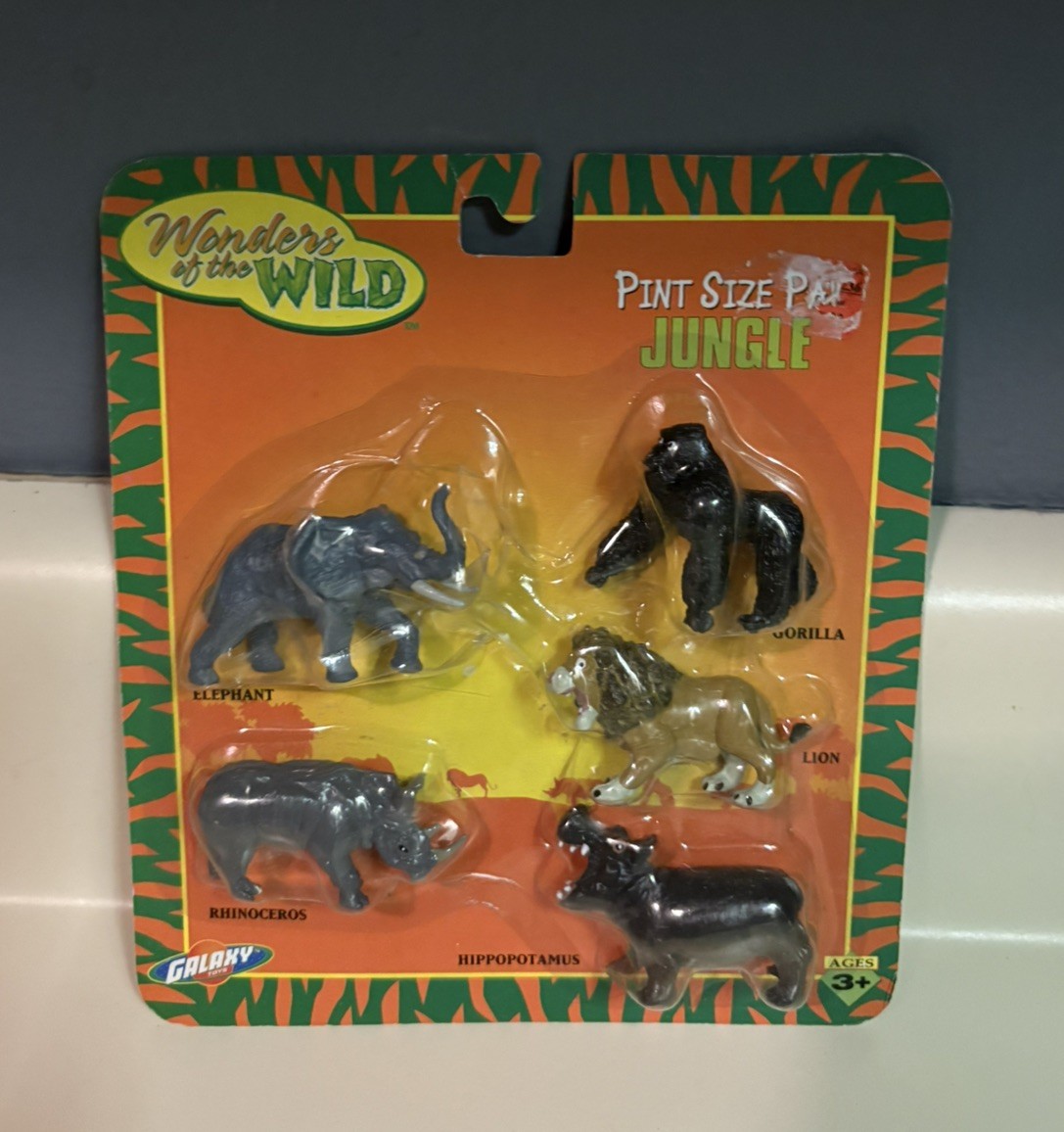 GALAXY TOYS WONDERS OF THE WILD JUNGLE SERIES ANIMAL COLLECTION 1996