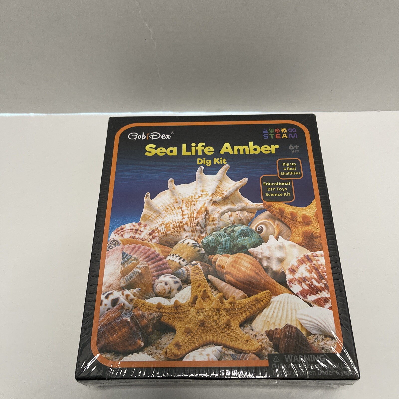 GobiDex Sea Life Amber Dig Kit, Educational Toys STEM Science Kits for Kids…