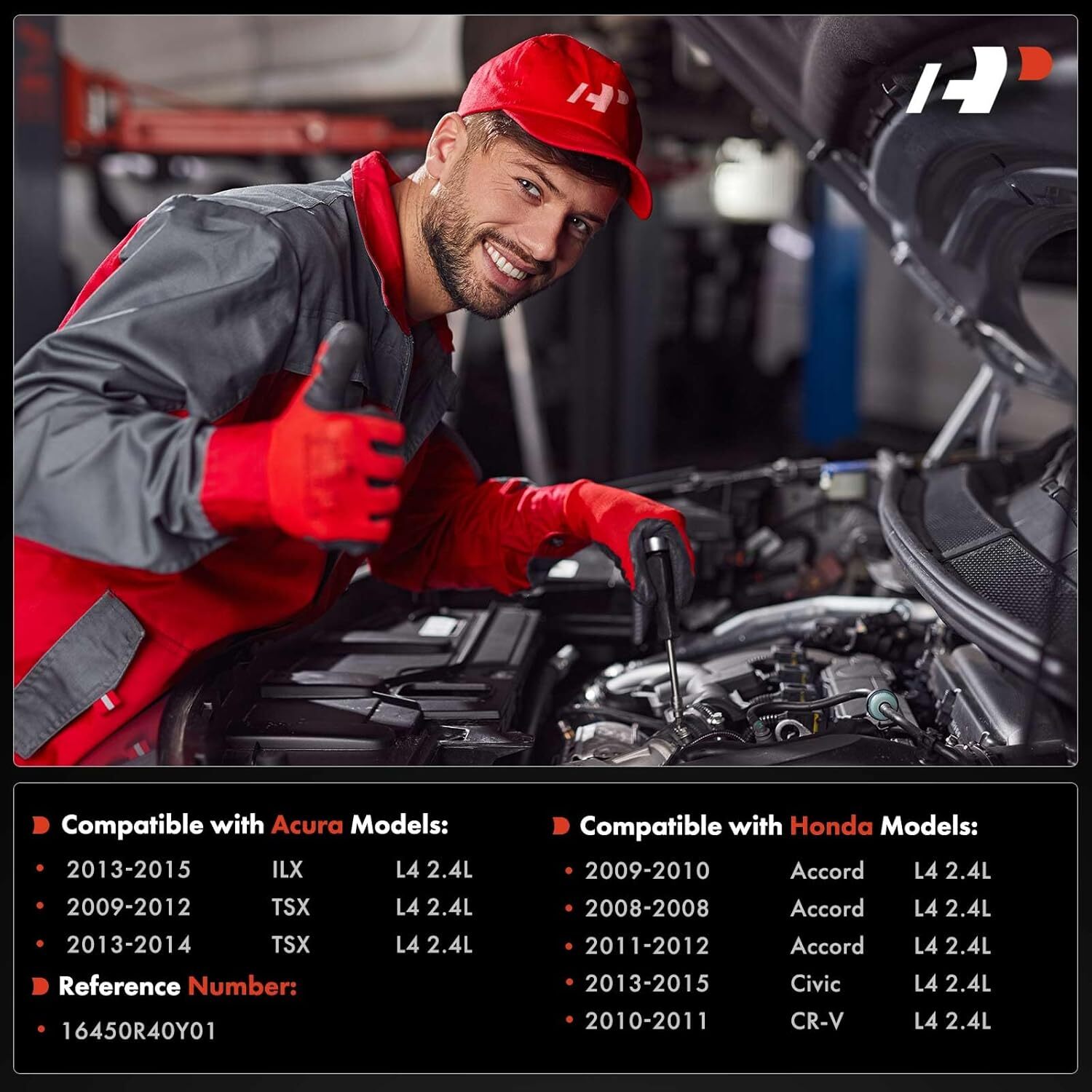 APM Fuel Injectors Compatible with Honda CR-V 2010-2011, Civic 2013-2015,