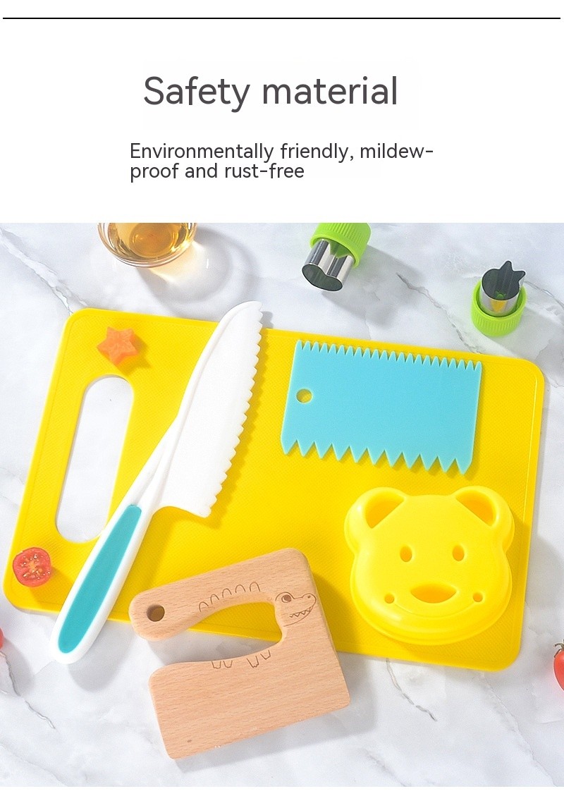 Children’s Vegetable Cutting safe Knife Set, kitchen toys