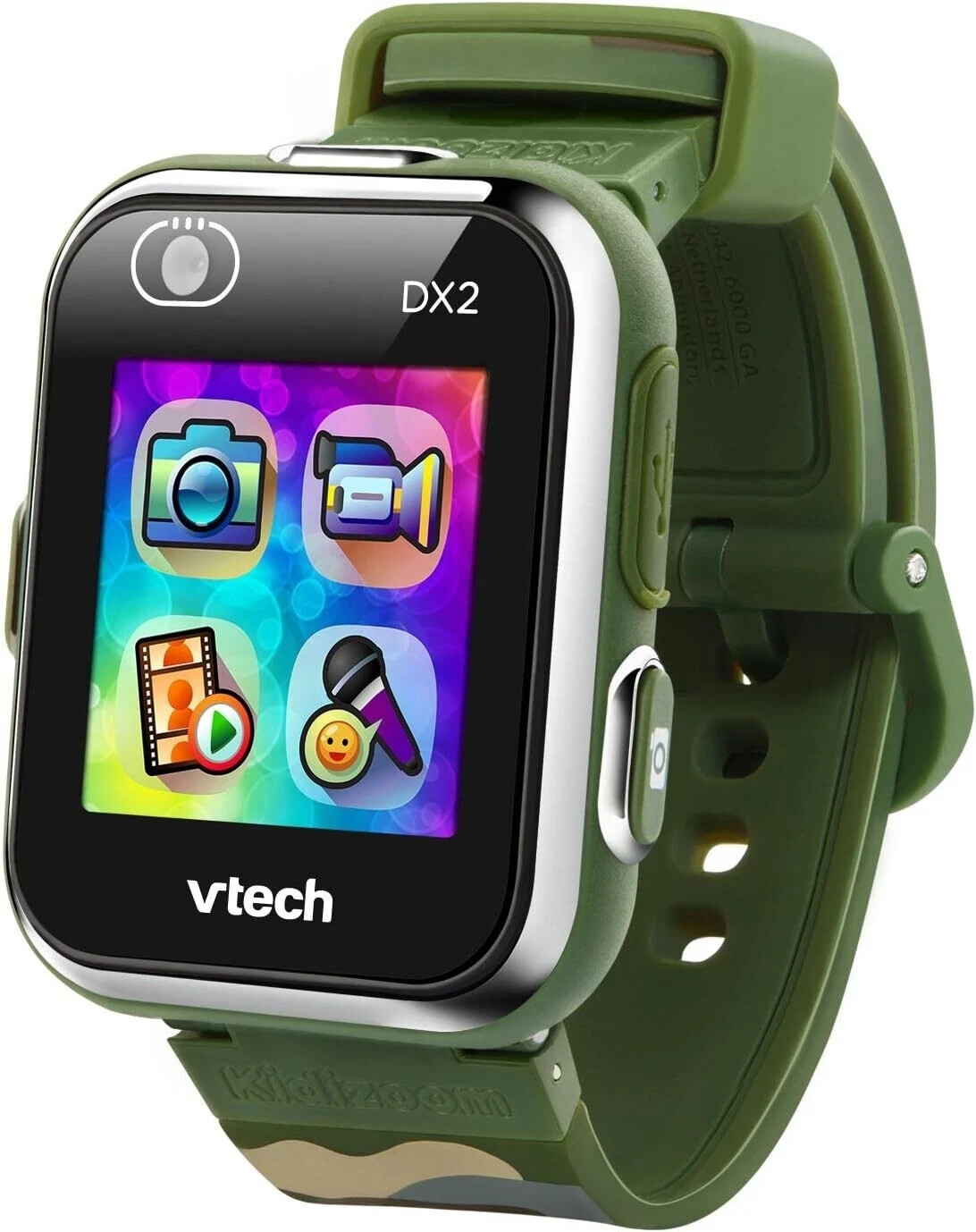 Vtech KidiZoom Smart Watch DX2 Camouflage For Kids Ages 4 + Years