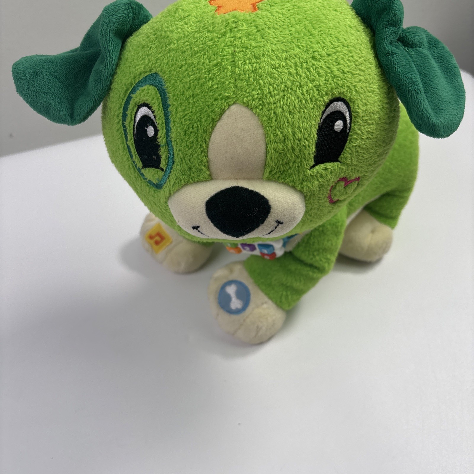 Leap Frog Read With Me Scout Interactive Plush Dog Puppy, Tested And Works Great