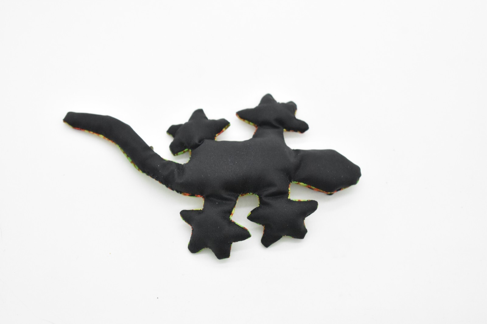 Gecko, Lizard, Green, Hand Made Thailand Sand Creatures, Toy, Paper Weight 3″