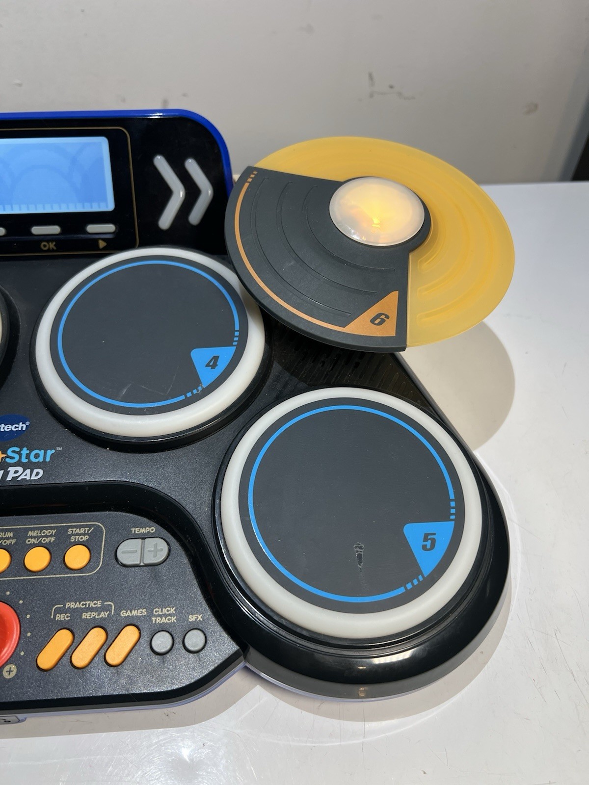 VTech Kidi Drum Pad Star Kids Game V Tech Bluetooth Music Instrument