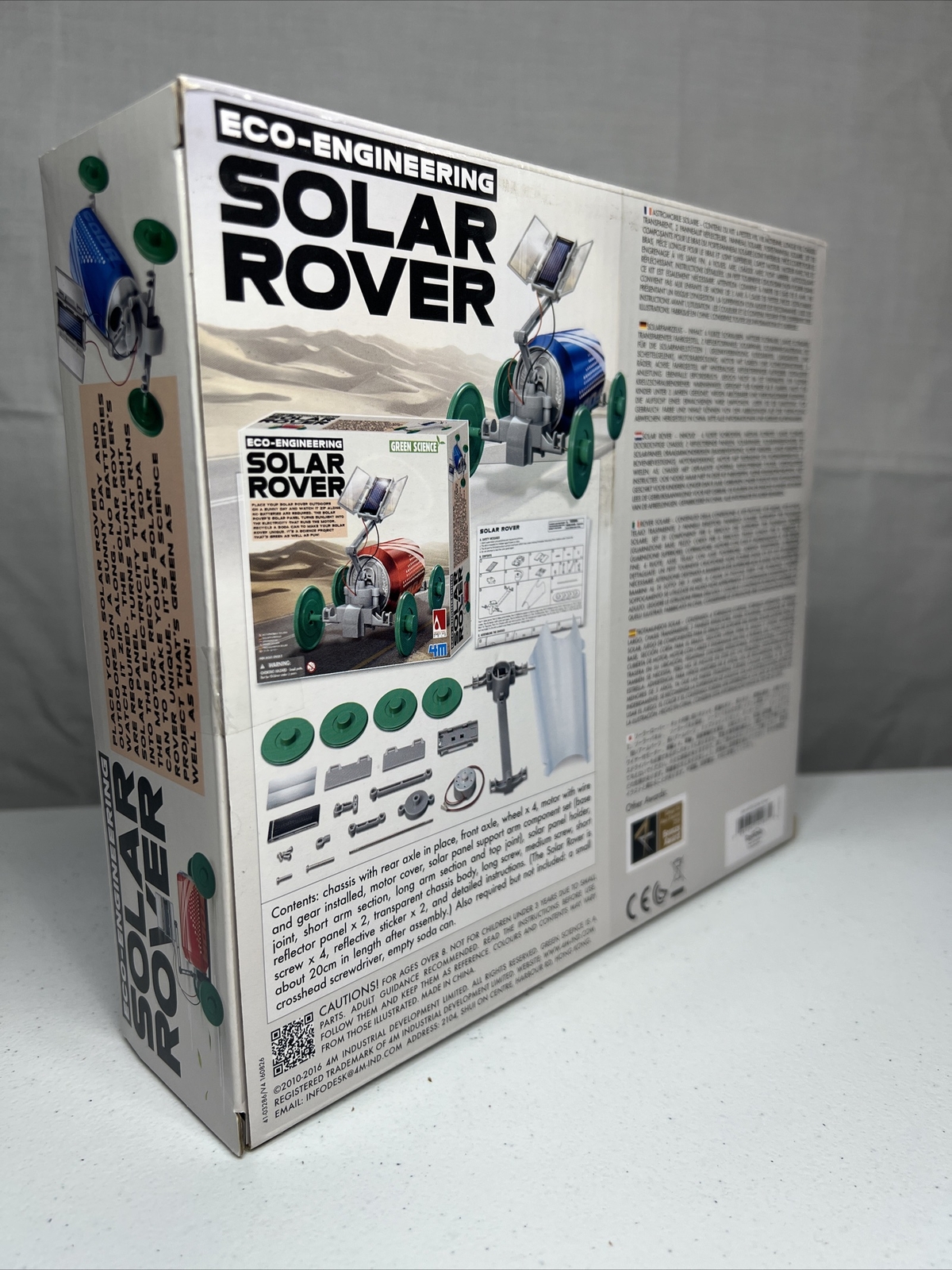 Eco Engineering Solar Rover Green Science Model NEW STEAM STEM Teacher Project