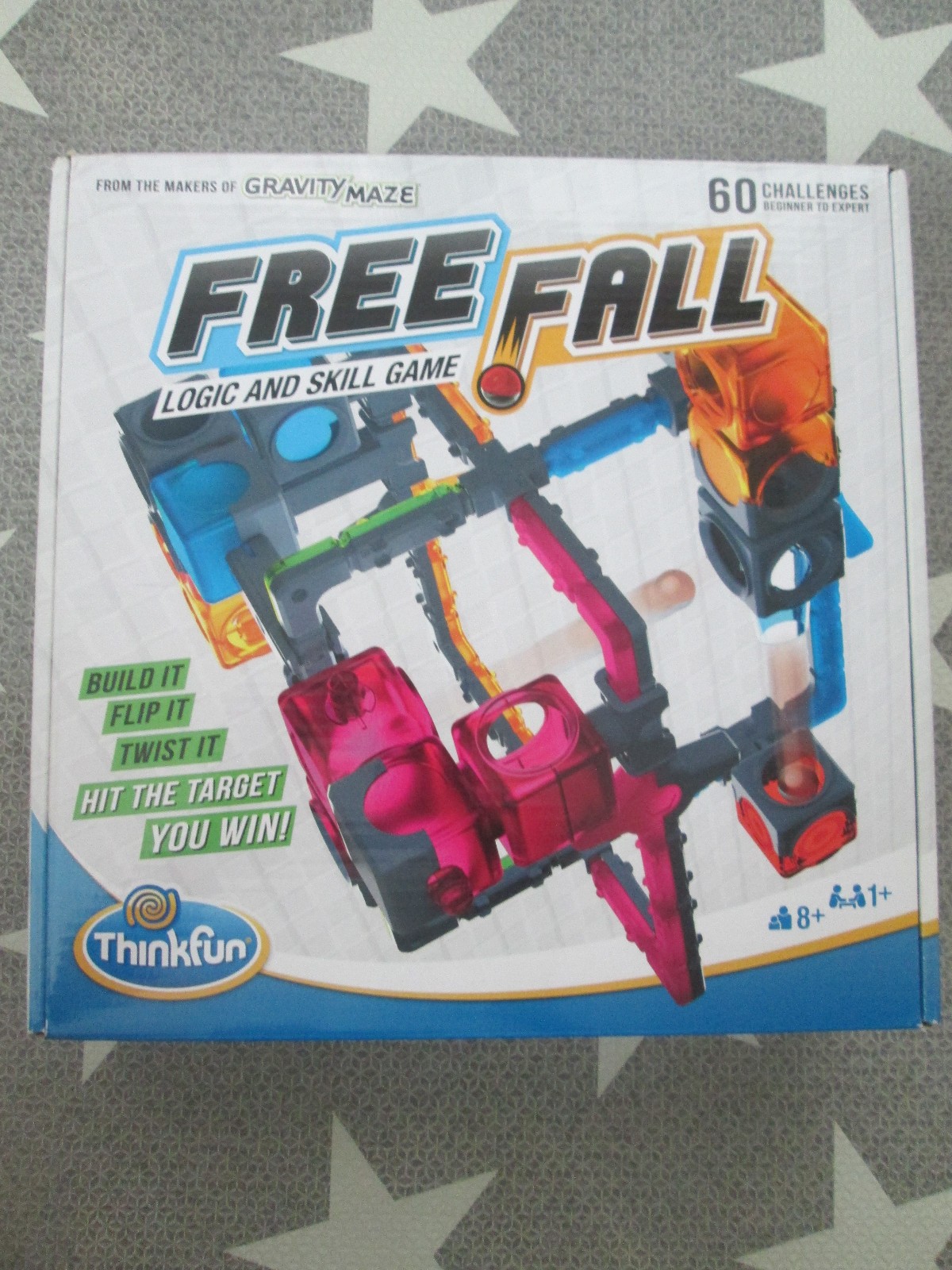 ThinkFun Freefall – Logic-Based Marble Maze Game | Skill Enhancing | Fun for Kid