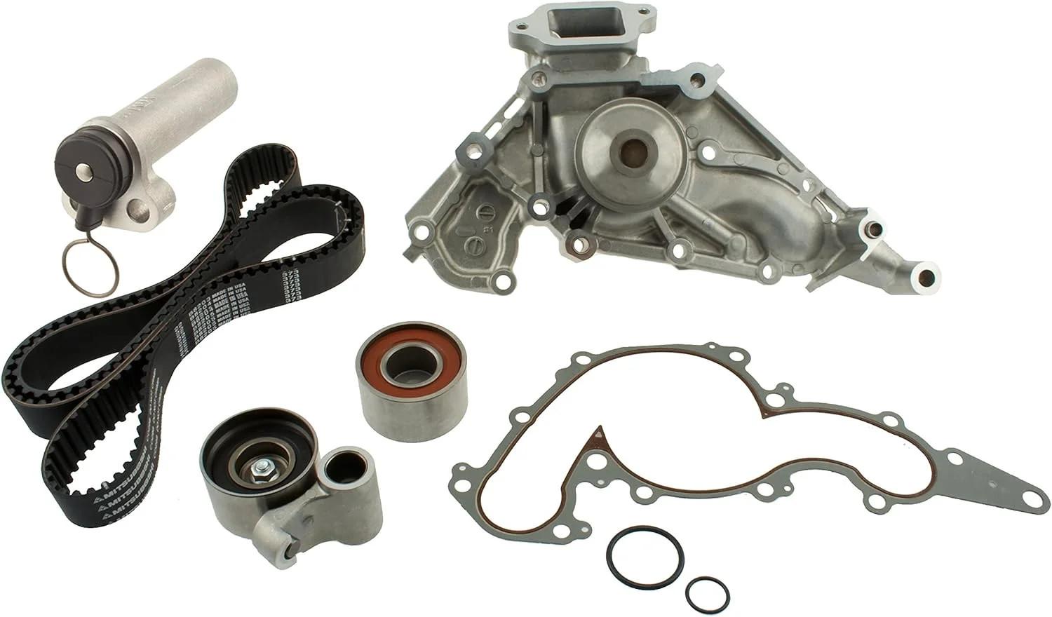 AISIN GENUINE TKT-021 Engine Timing Belt Kit with Water Pump – Compatible with S