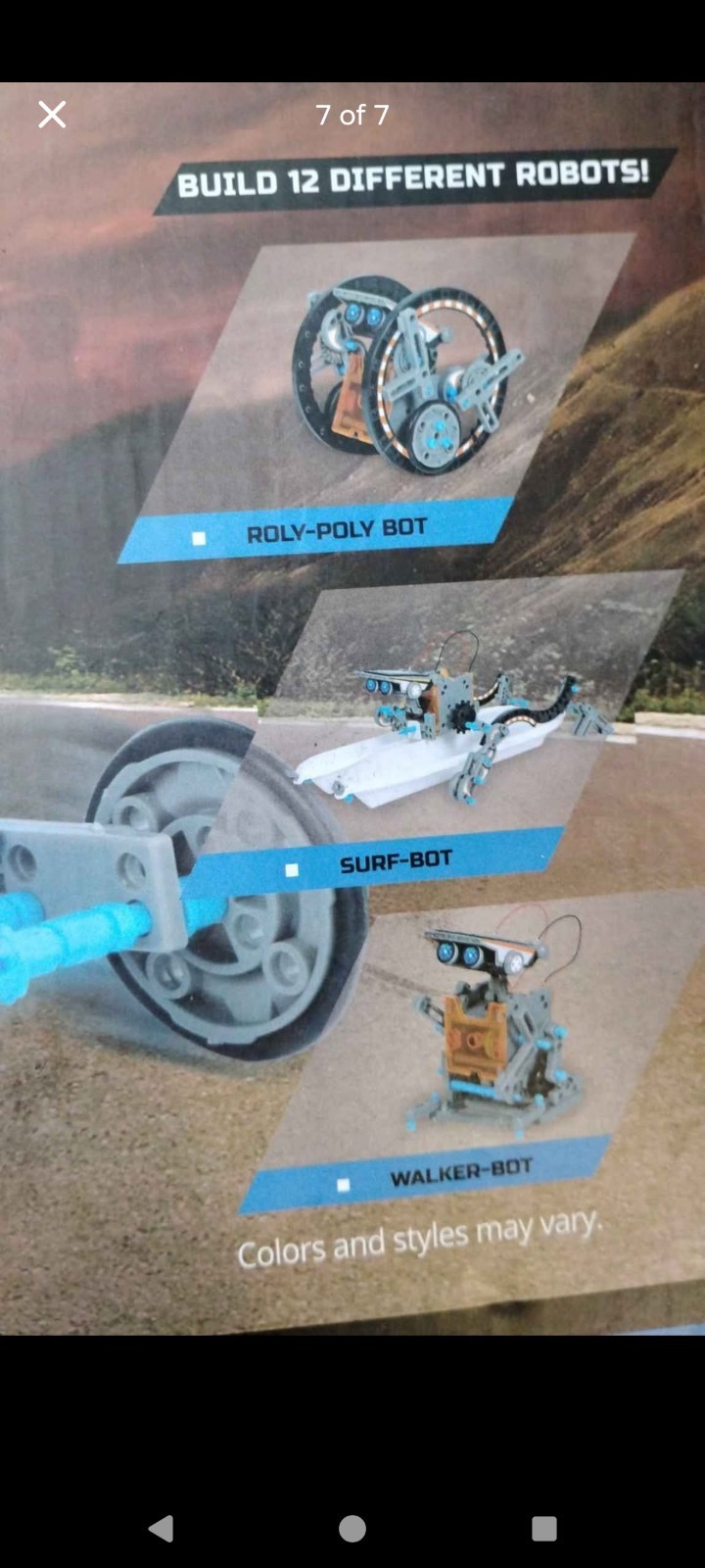 2 For $25 new Discovery Kids Solar Robot Creation Kit –