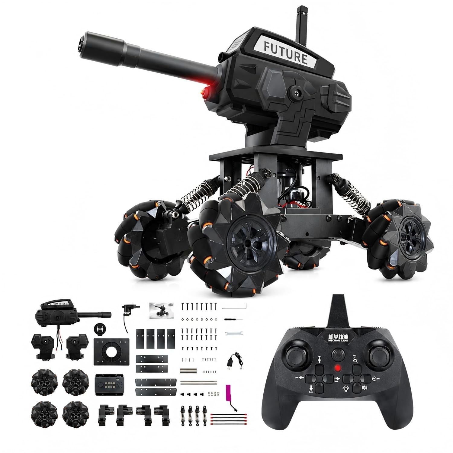 Robot Kits,360° Drifting RC Tank Toy,Science Projects for Ages 13+, STEM Educ…
