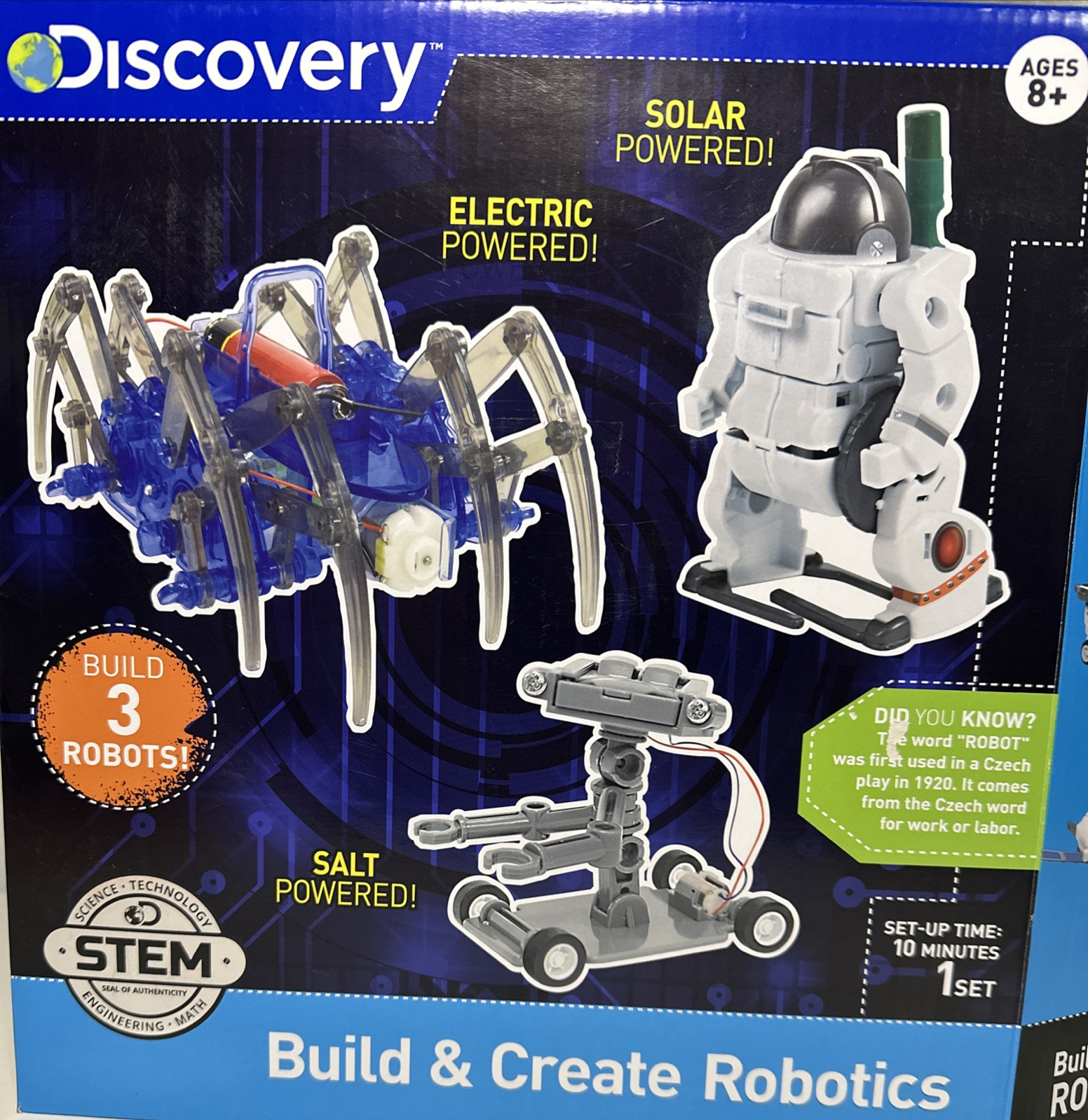 Discovery Build & Create Robotics STEM Kids Teens Learning Science Educational