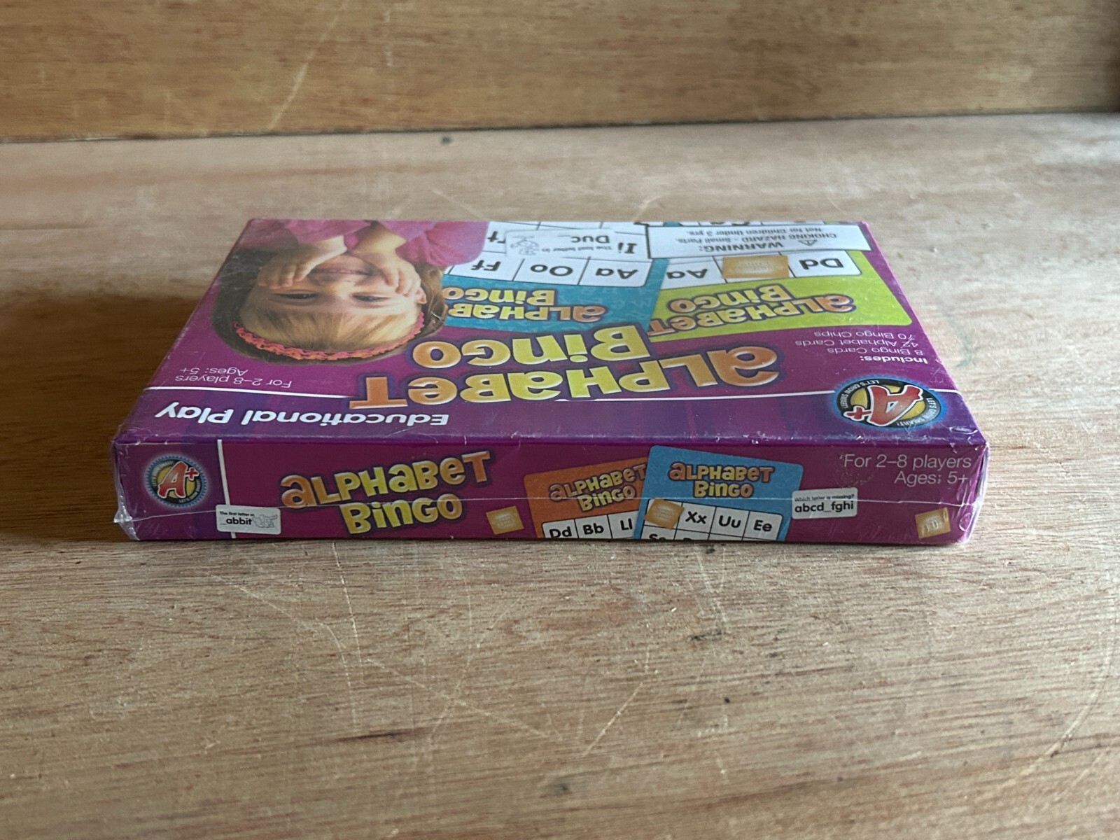 Time Bingo Alphabet Bingo Educational Play Games Factory Sealed lot Homeschool