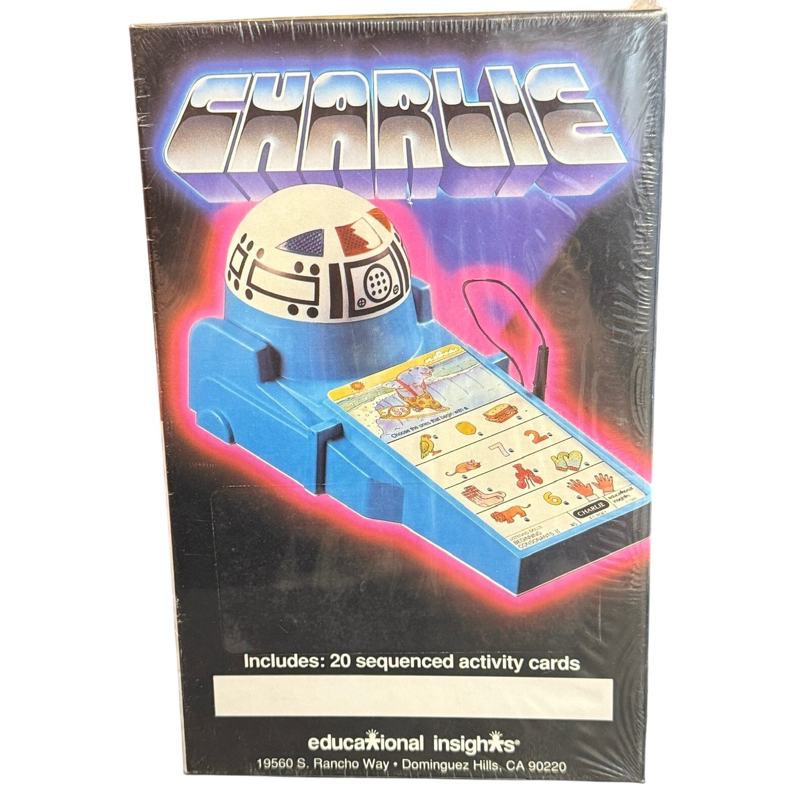 Vintage 1980s Charlie Robot Learning Toy Vocabulary Development Set NEW Sealed