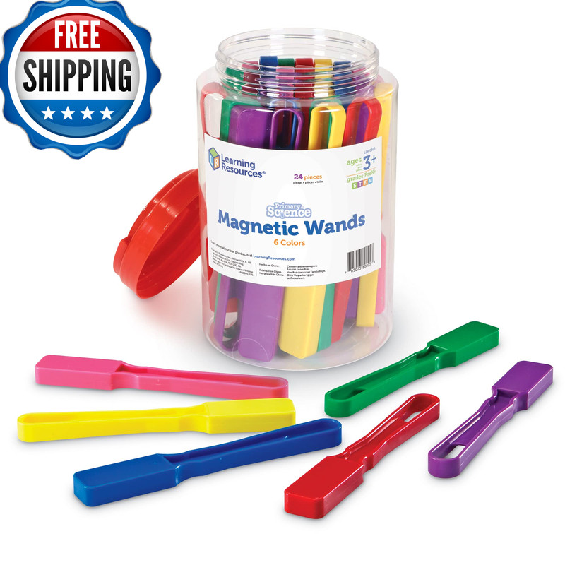 Learning Resources Magnetic Wands Science Exploration Observation Skills Set Of