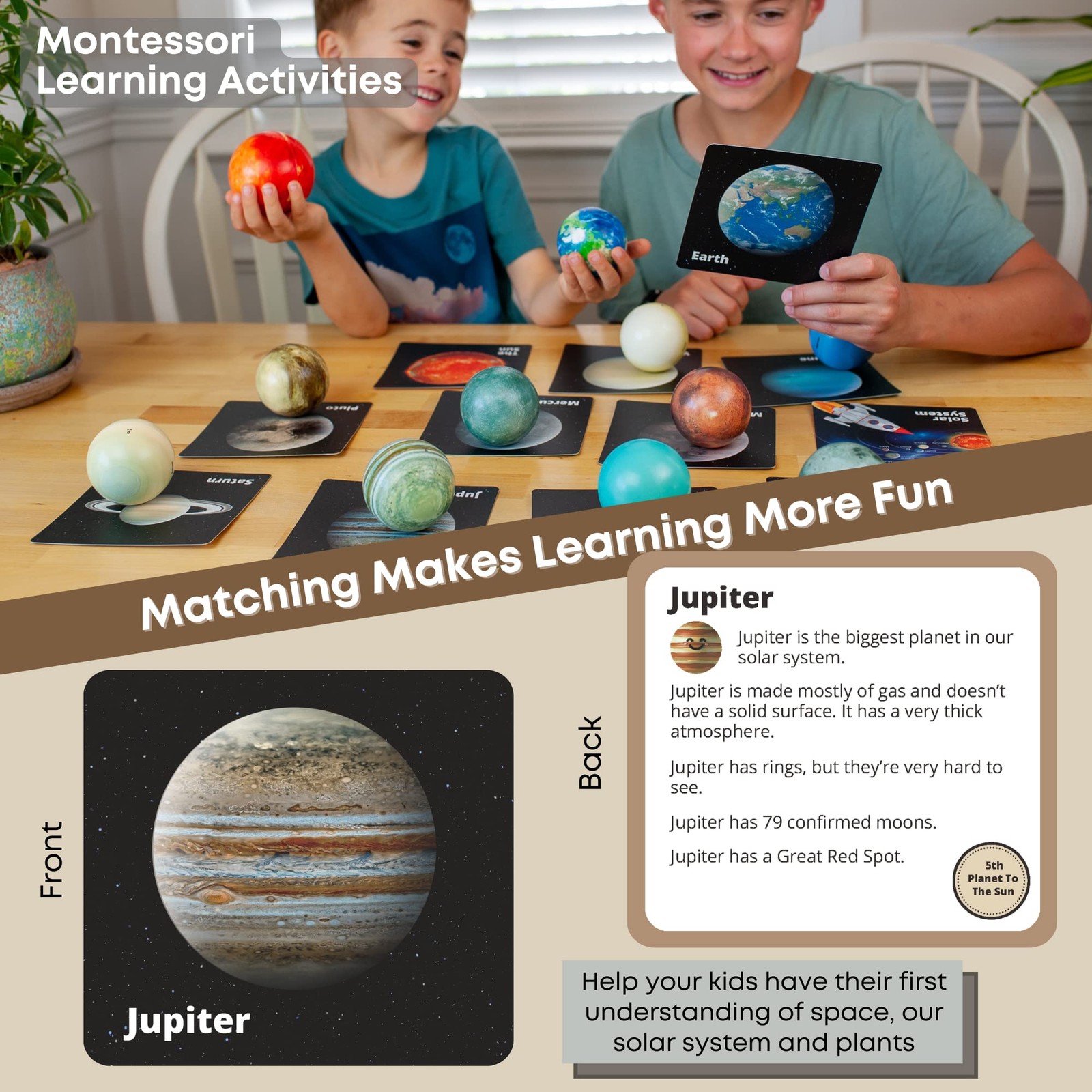 Planets for Solar System Toys 3-5, Solar System for , Space Toys for Kid 5-7,…