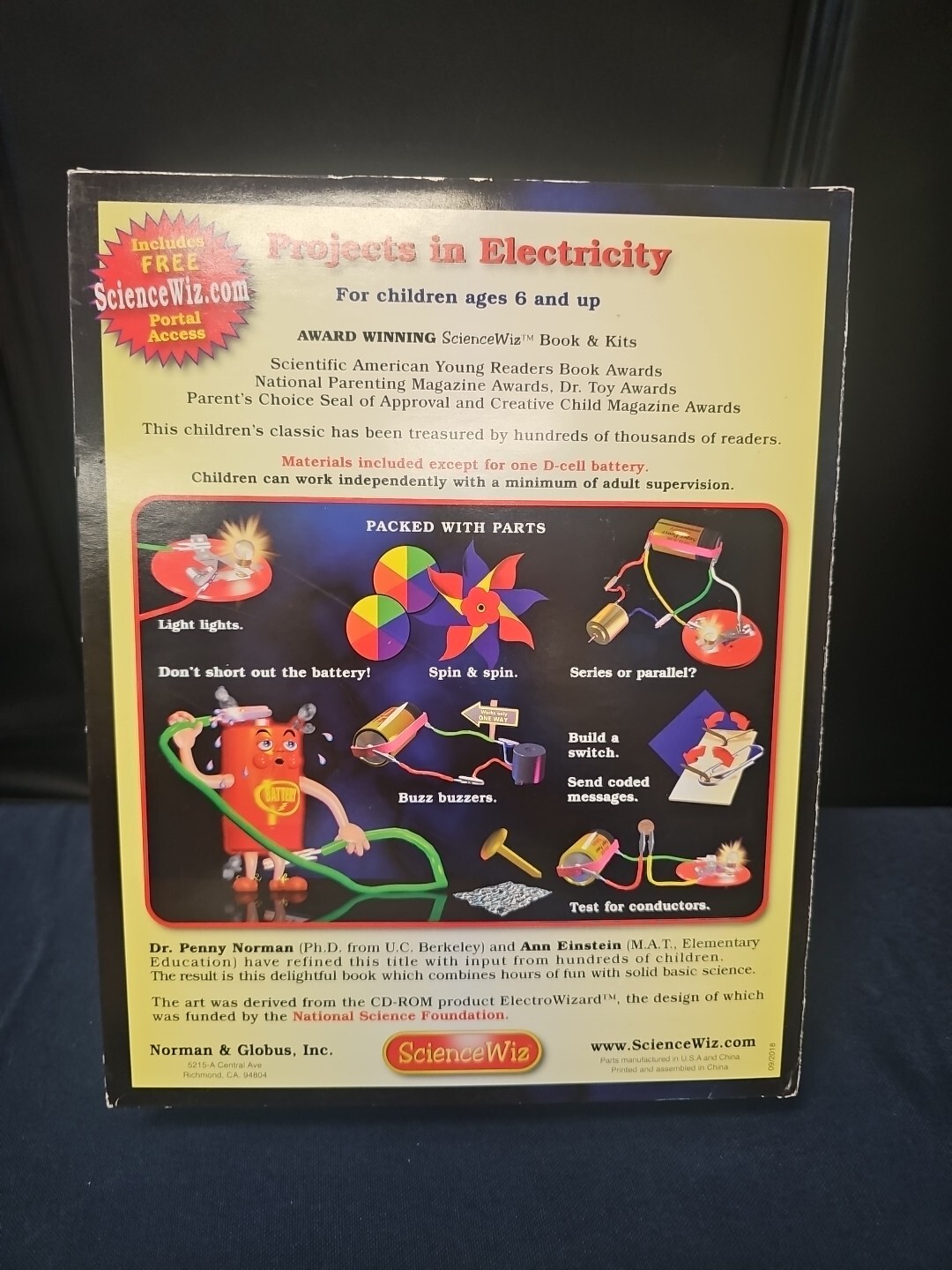 Science Wiz Electricity Kit STEM Learning Electrical Set NEW