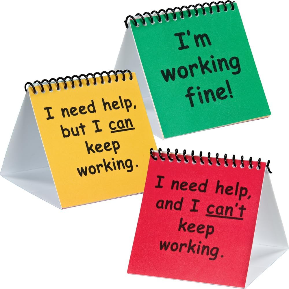 Deluxe I Need Help! Mini-Flip-Charts Set