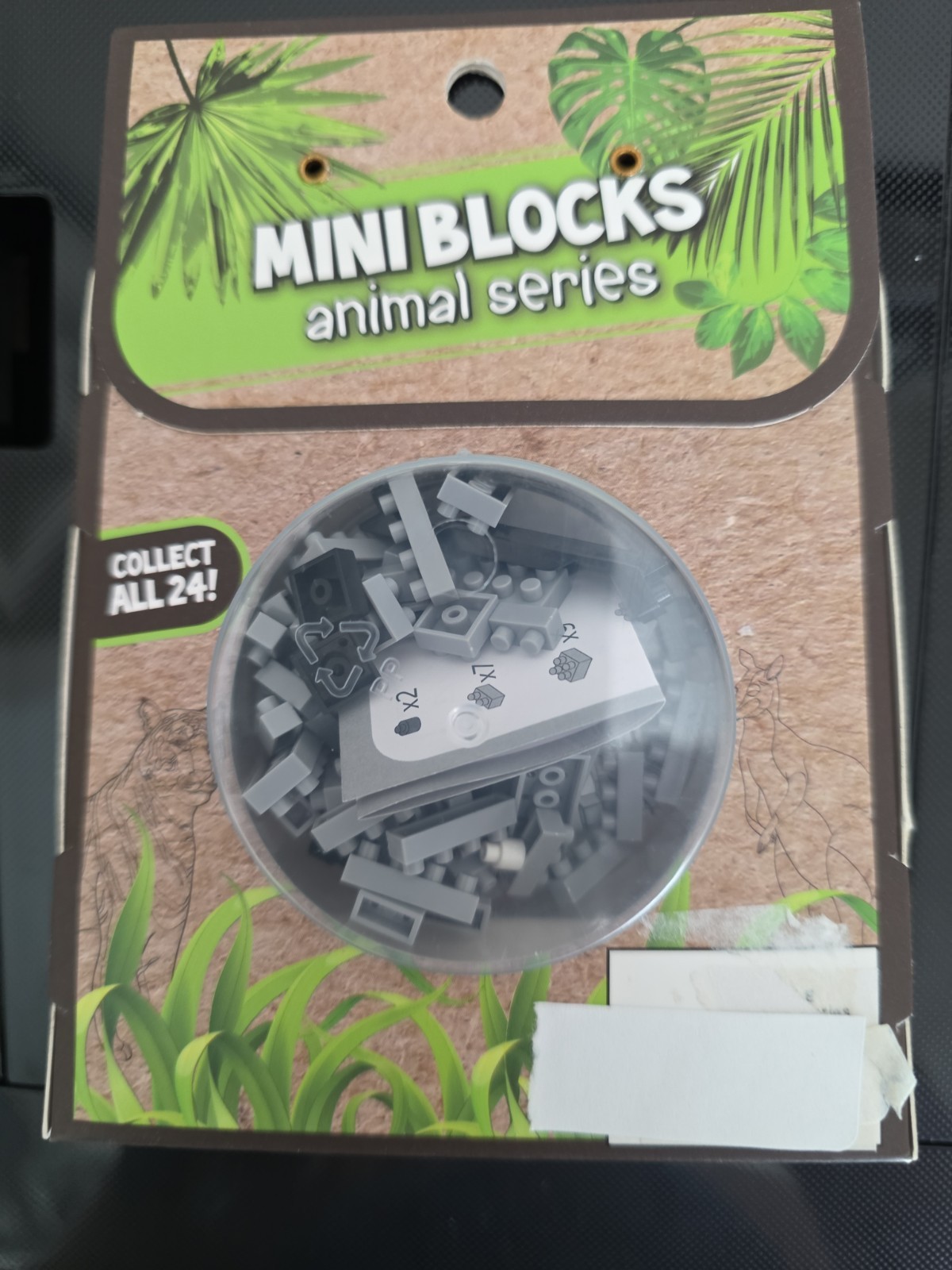 Adventure Planet Mini Blocks Animal Series 58 Piece Building Blocks Elephant