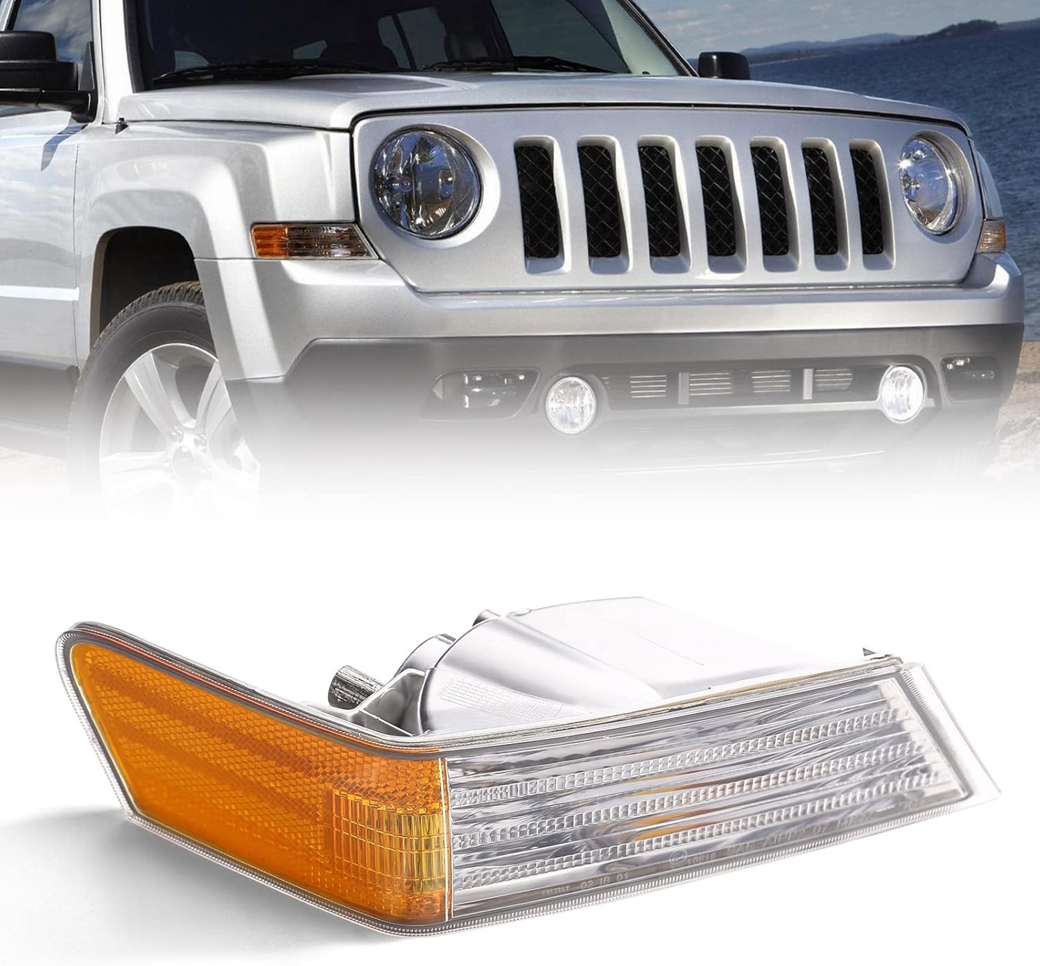 FIONE Front Turn Signal Light Cover Side Marker Corner Lamp Lights blinker lens