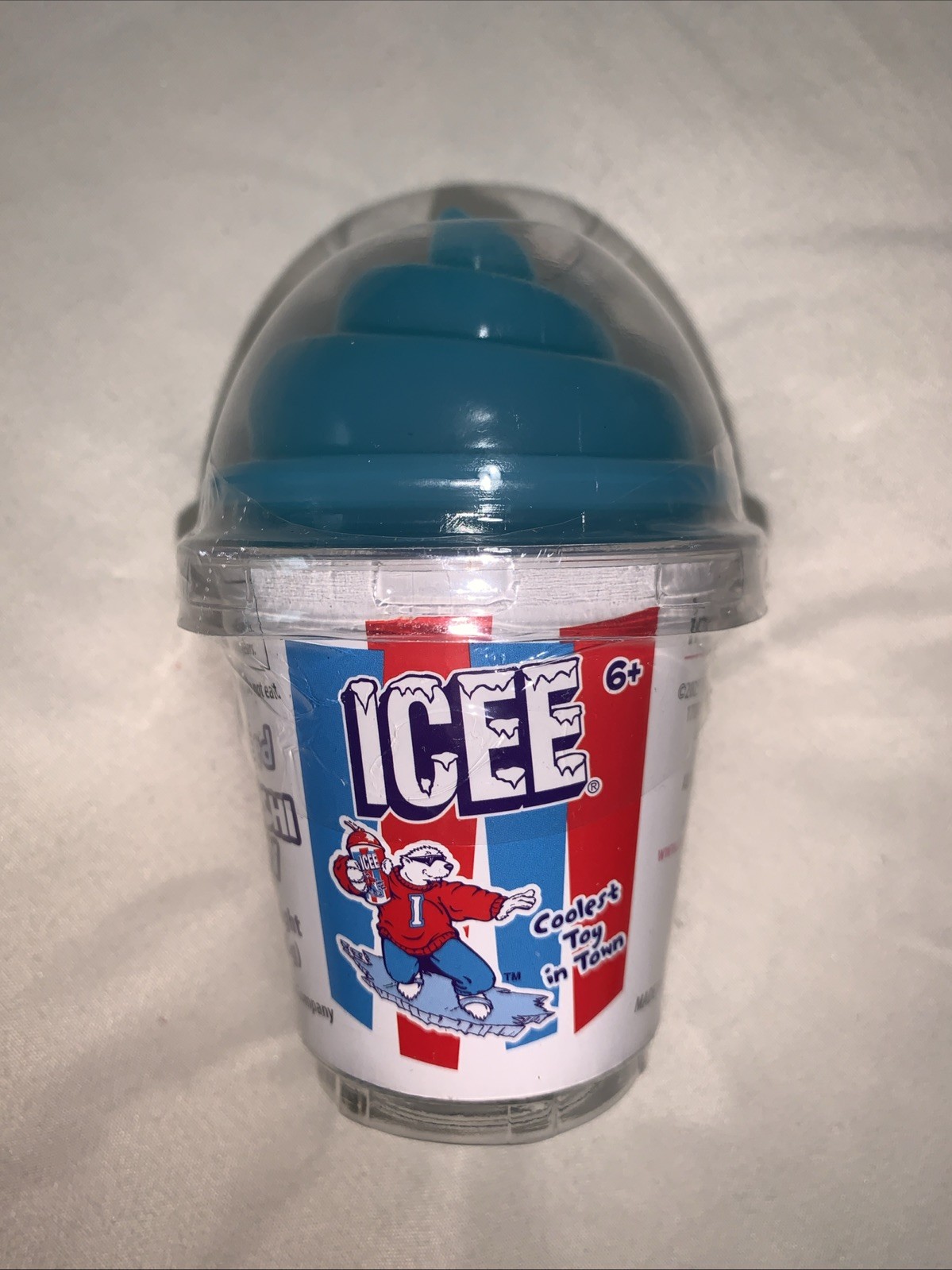 Lot Of 2 Scented ICEE Squishi Super Squishy Toy Blue & Red Coolest Toy In Town