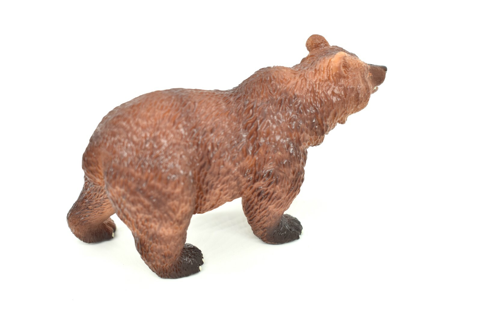 Grizzly Bear, Realistic Small Toy Model Plastic Replica Animal, Kids 4.5″ OK12