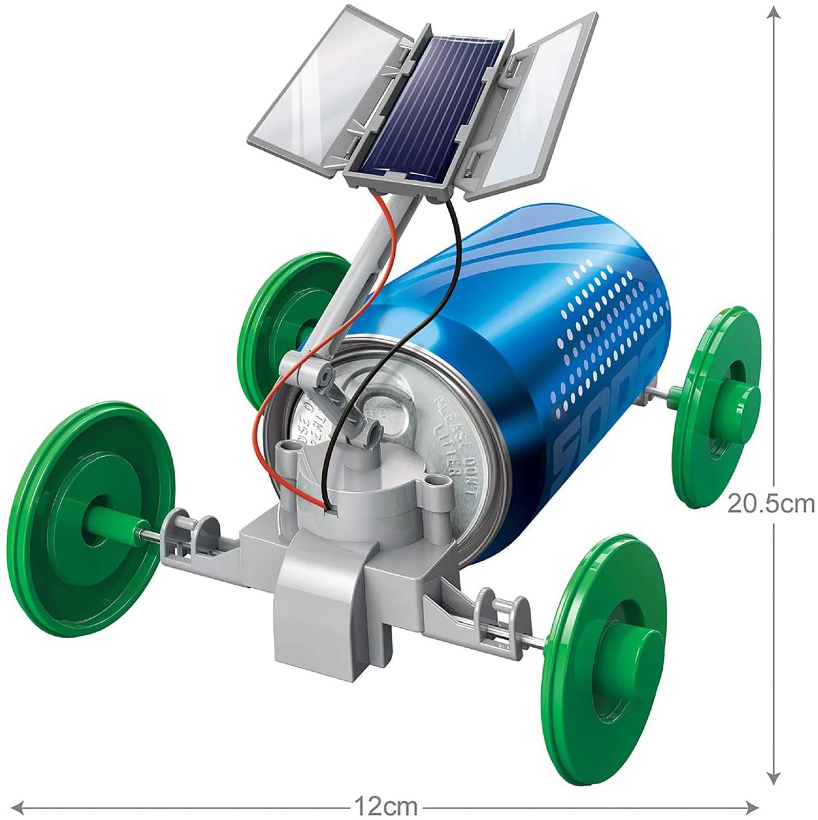 Green Science Solar Rover, DIY STEAM Powered Kids Science Kit, Boys & Girls A…
