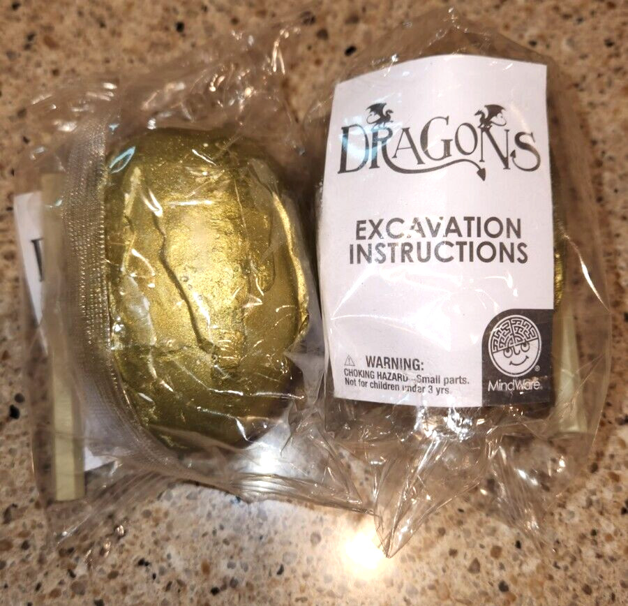 2 Mind Ware Dragons Eggs With Directions And Chistles
