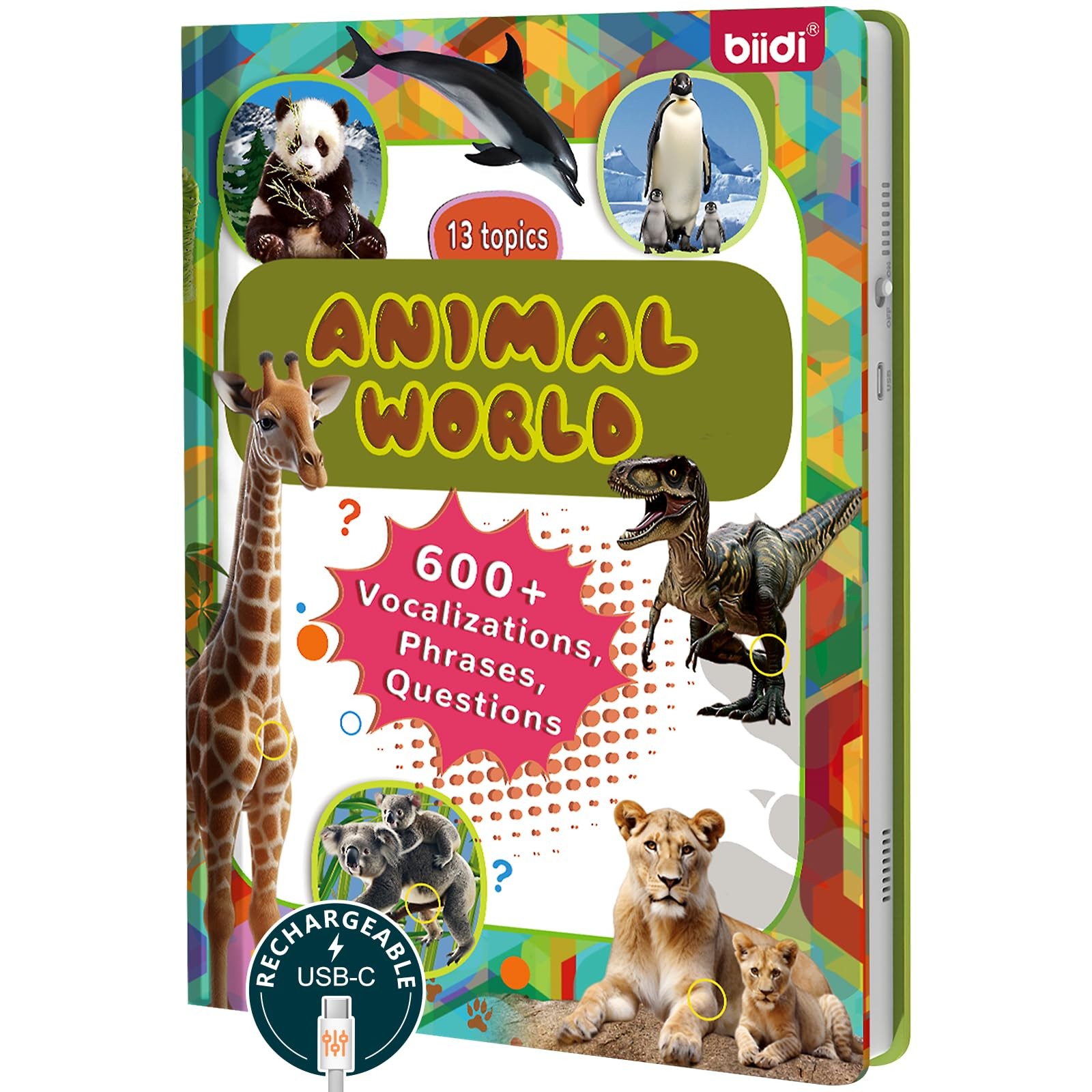 English Talking Book,Interactive Sound Book,Educational Learning Book Birthda…