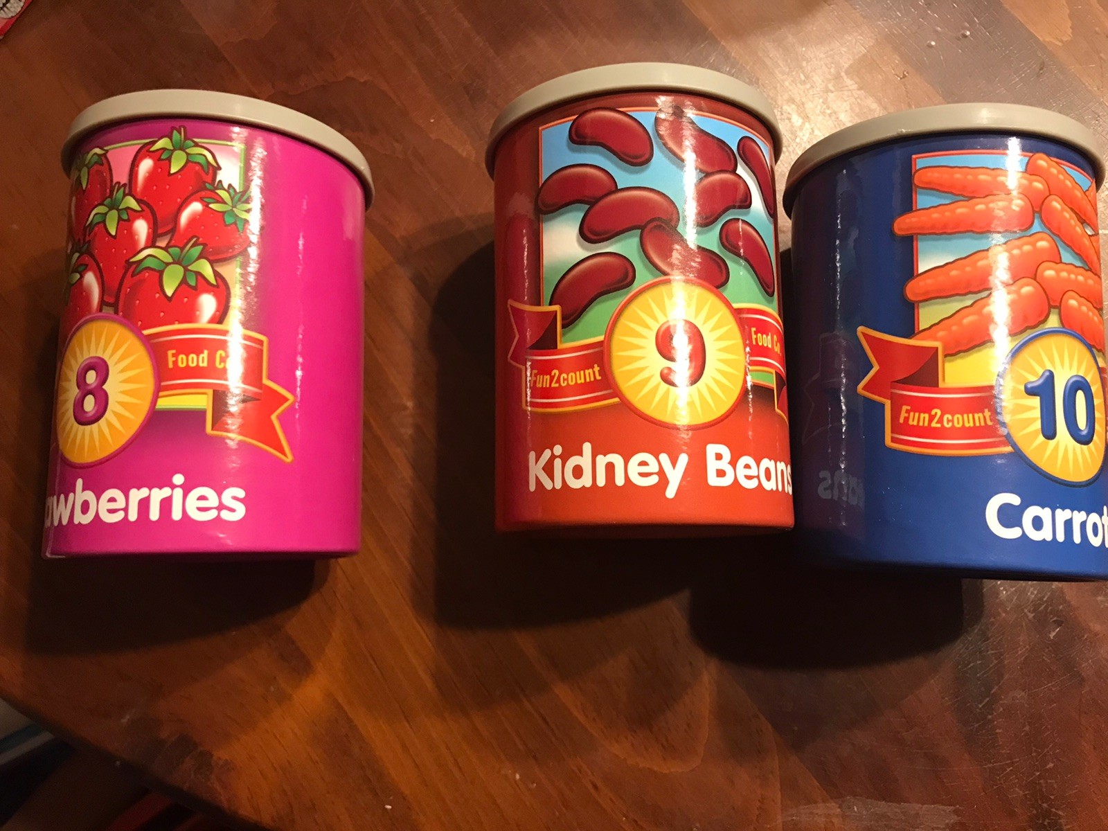 Learning Resources 8-10 Counting Cans Food Sorting & Matching Pretend Play Read