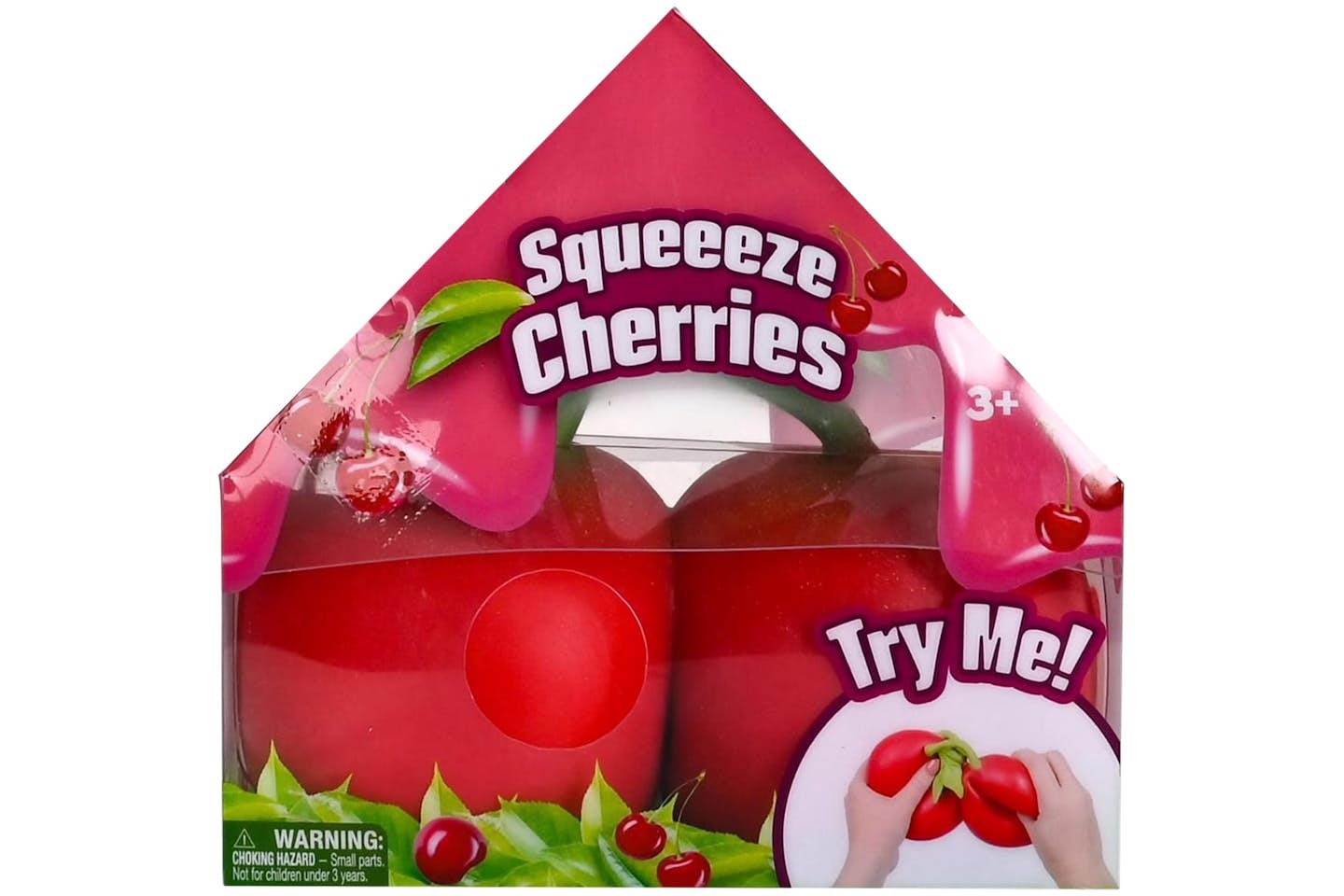 NEW Squishy Sunny Days Toymendous Cherries 5.5 Inch Squeezy Cherry Rare Viral 🍒
