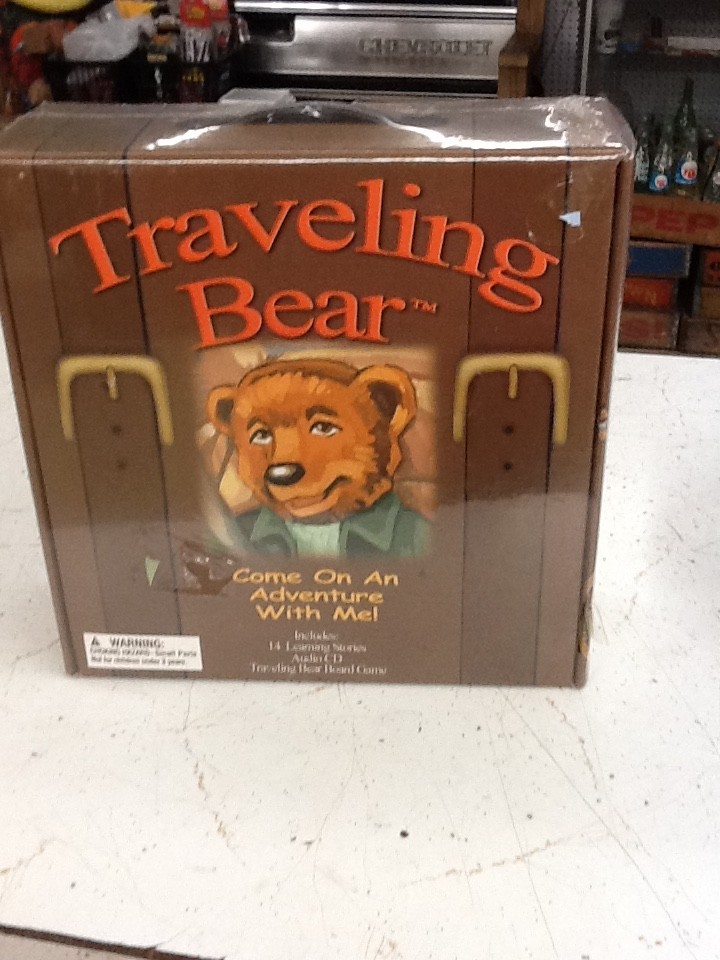 Traveling Bear Adventure Board Game 14 Learning Stories 2003 Audio CD New Sealed