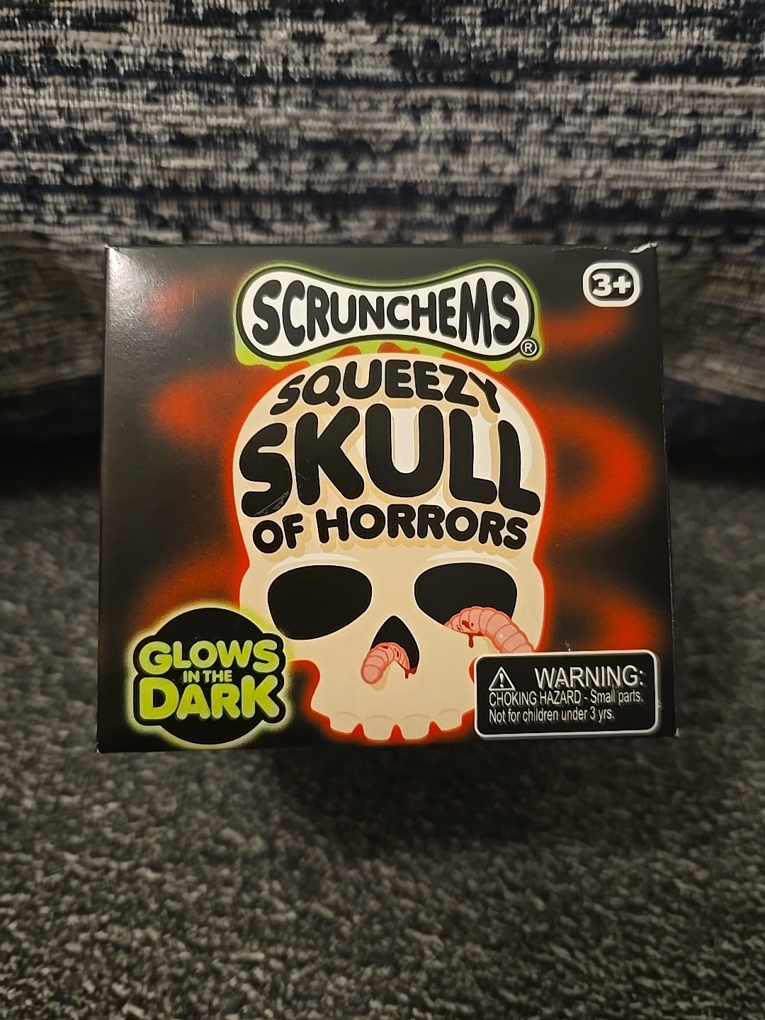 Scrunchems Squeezy Skull Of Horrors