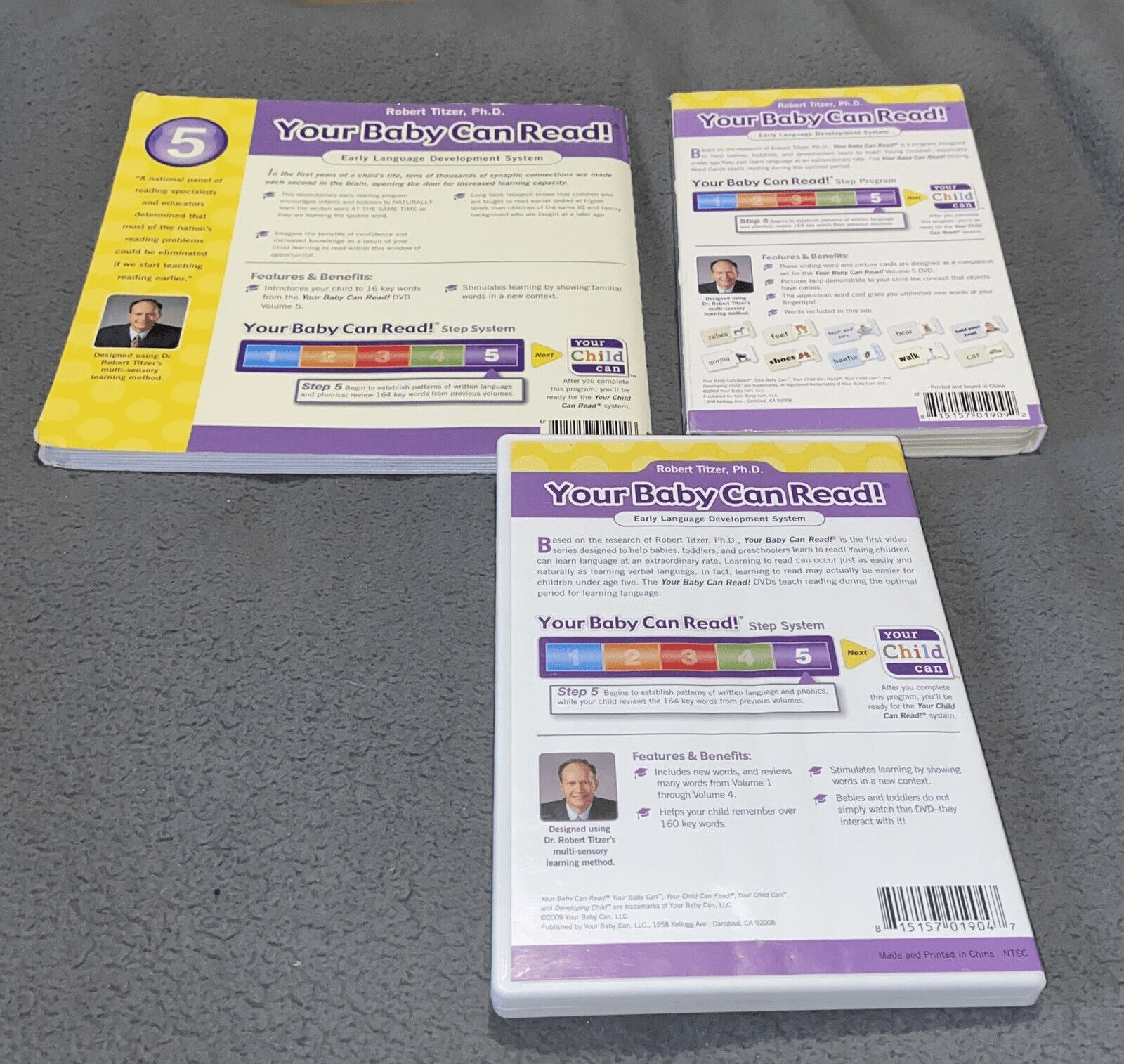 Your Baby Can Read Early Language Development Volume 5 Set 2009 Robert Titzer