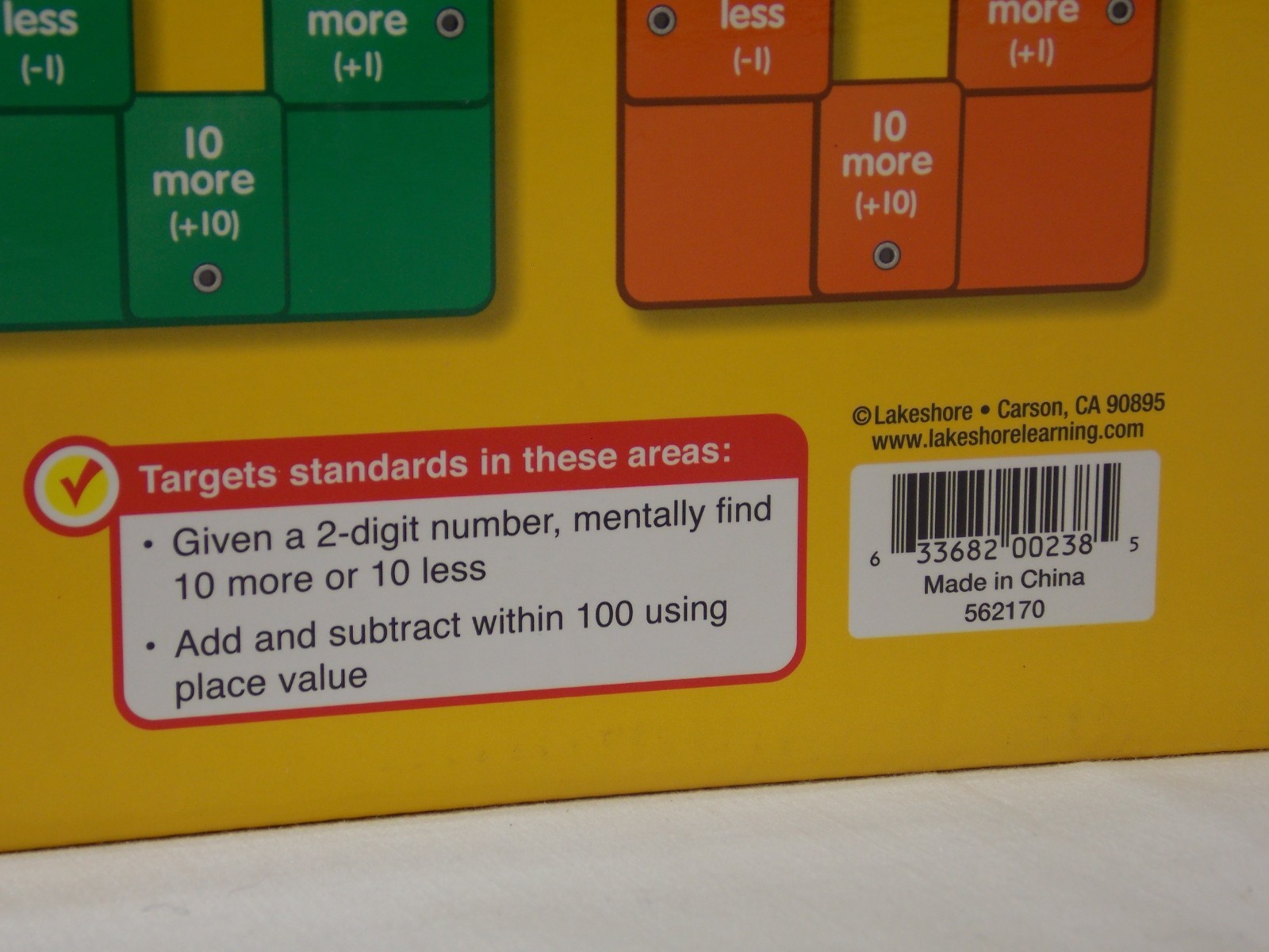 Lakeshore 2013 Place Value Number Hunt Learning Game Complete