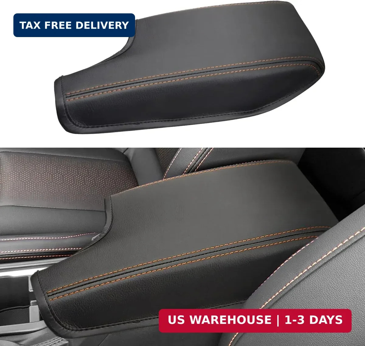INTGET Car Center Console Armrest Cover for Subaru Crosstrek Accessories 2018 20