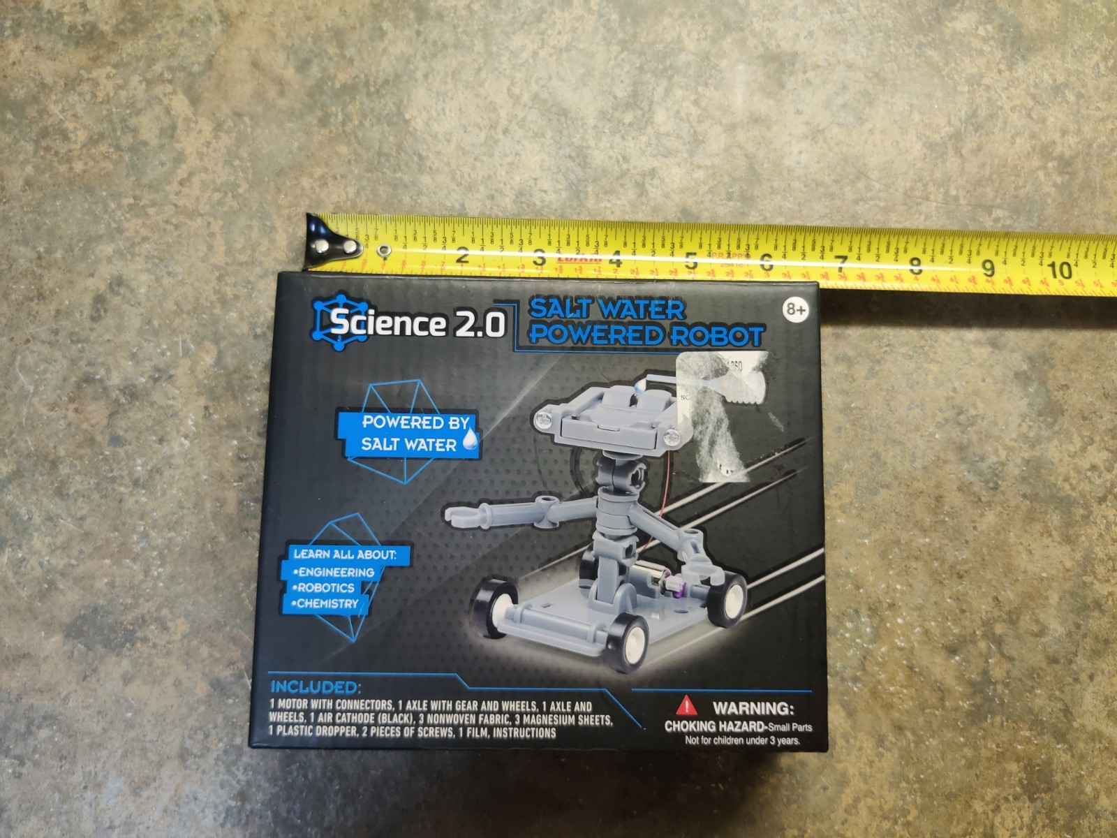 Creative Kids Science 2.0 Salt-Powered Robot NEW SEALED BOX