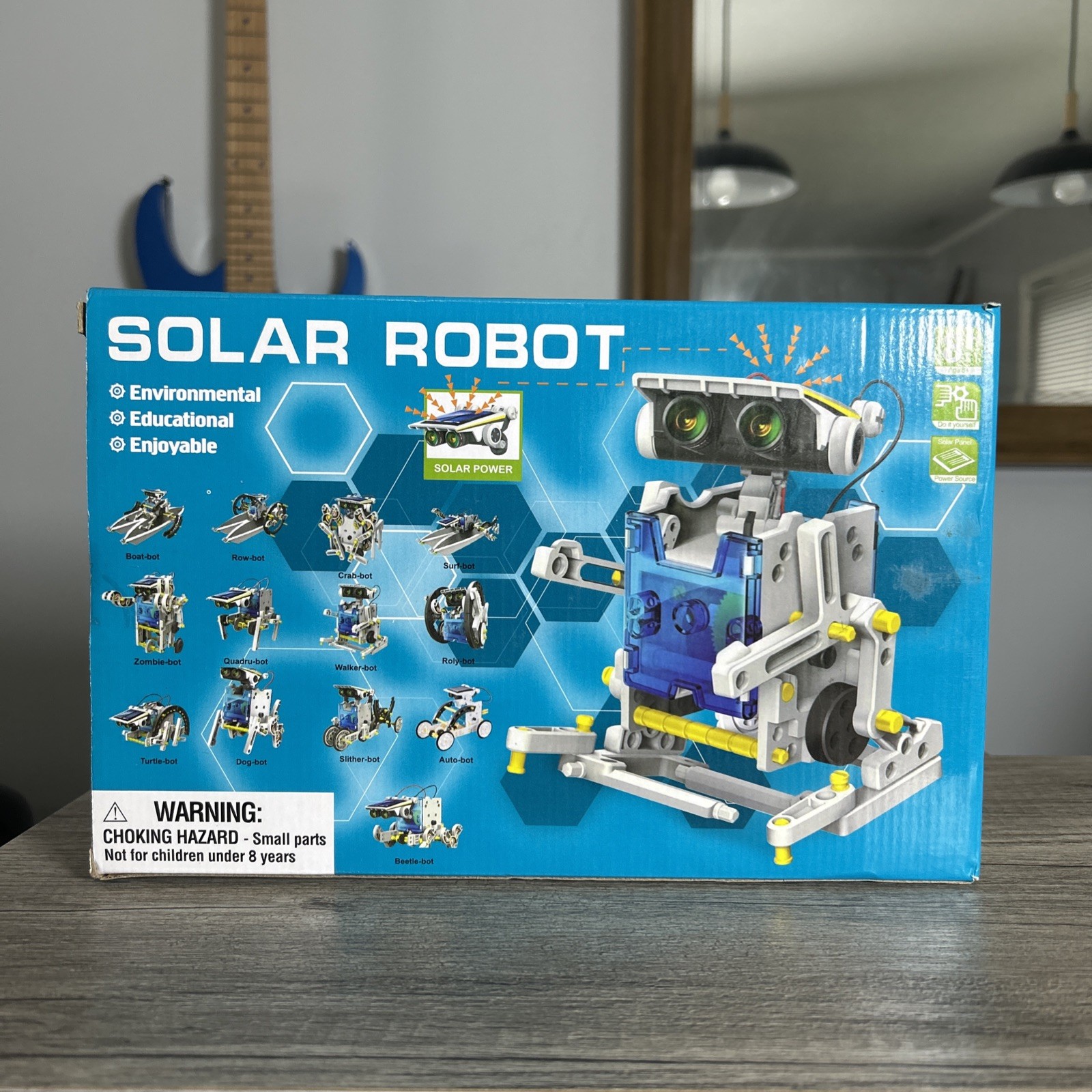 STEM Solar Robot Educational 13-in-1 Kit Build Your Own Robot