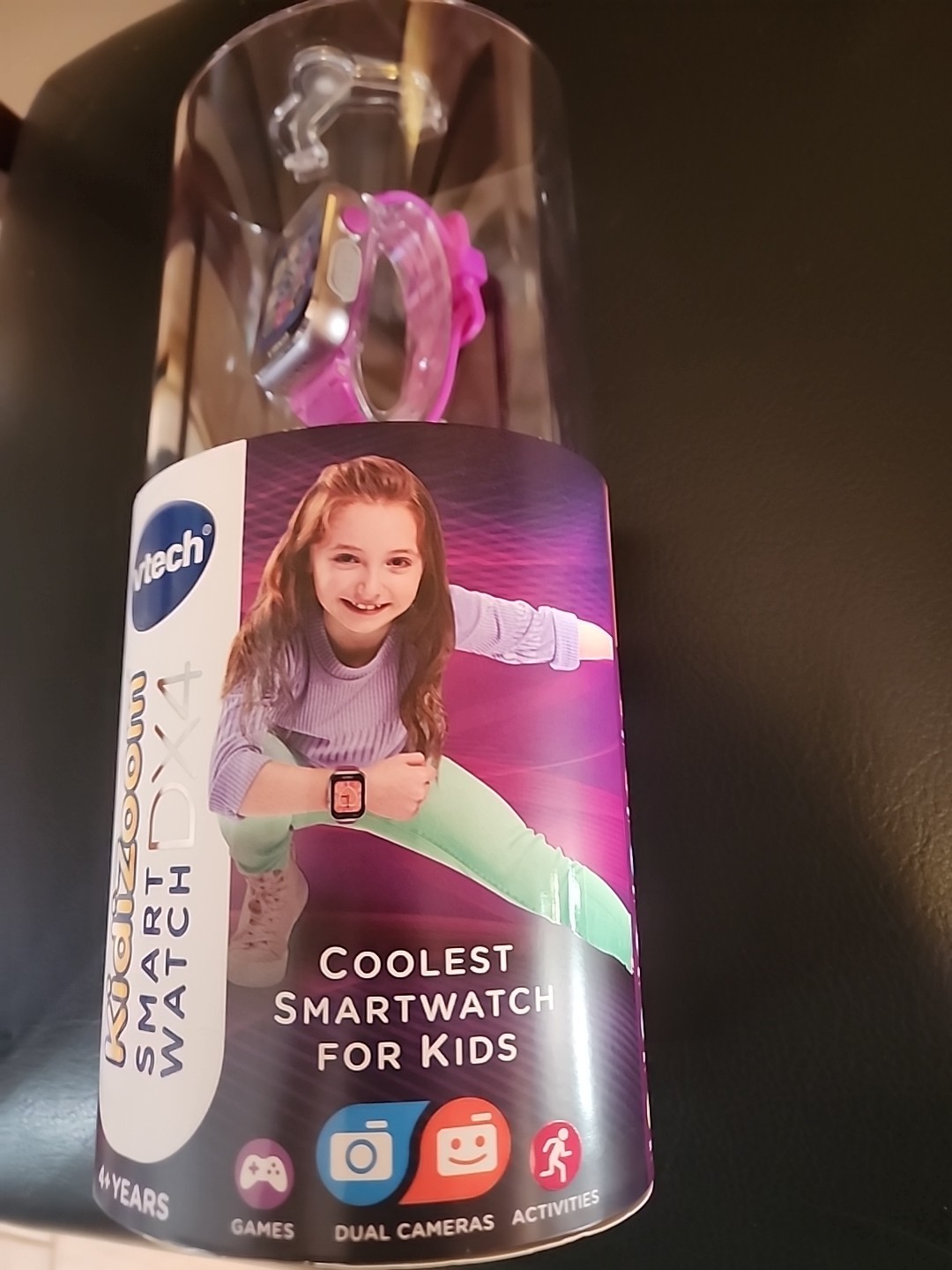 VTech KidiZoom Smartwatch DX4, Purple