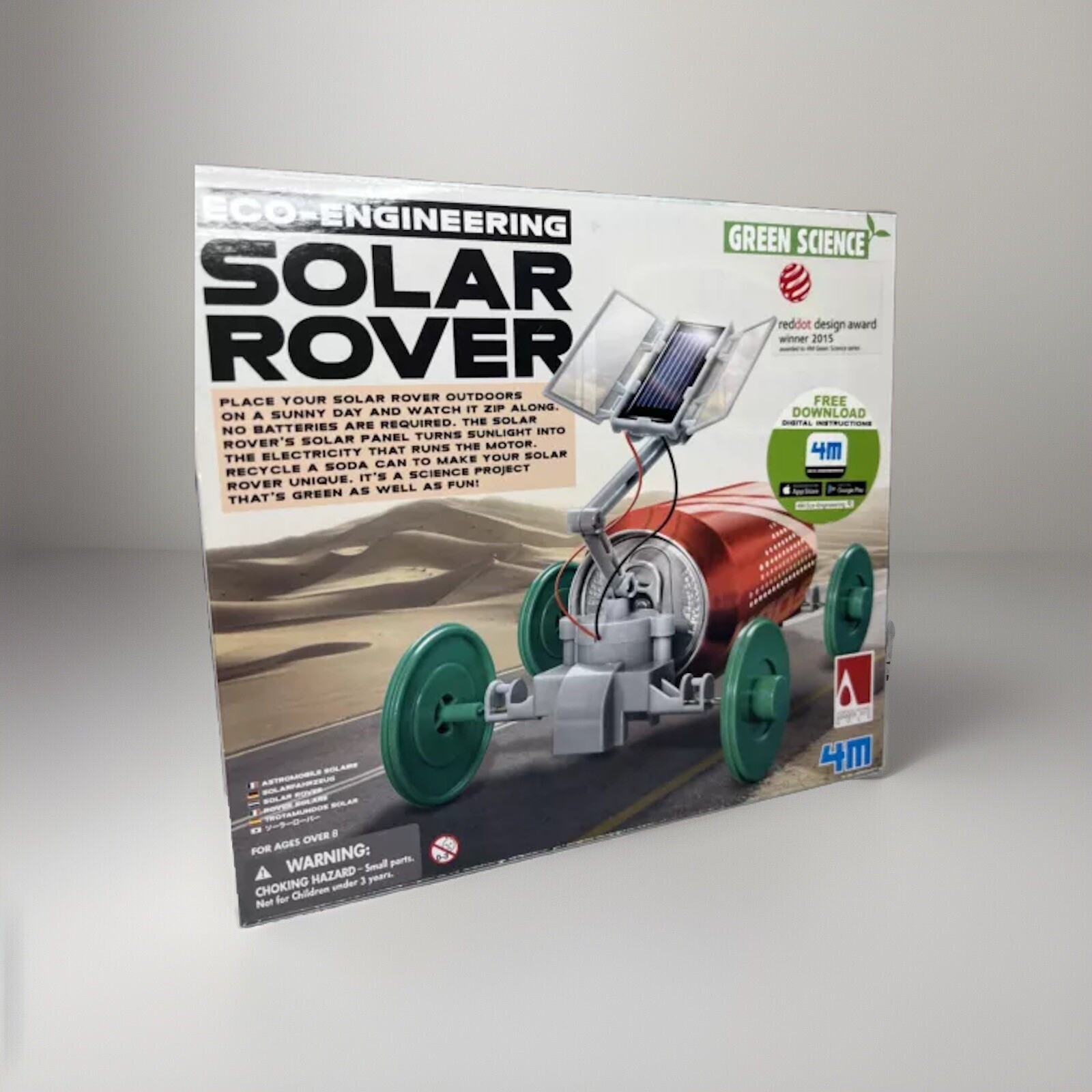 Eco Engineering Solar Rover Green Science Model NEW STEAM STEM Teacher Project